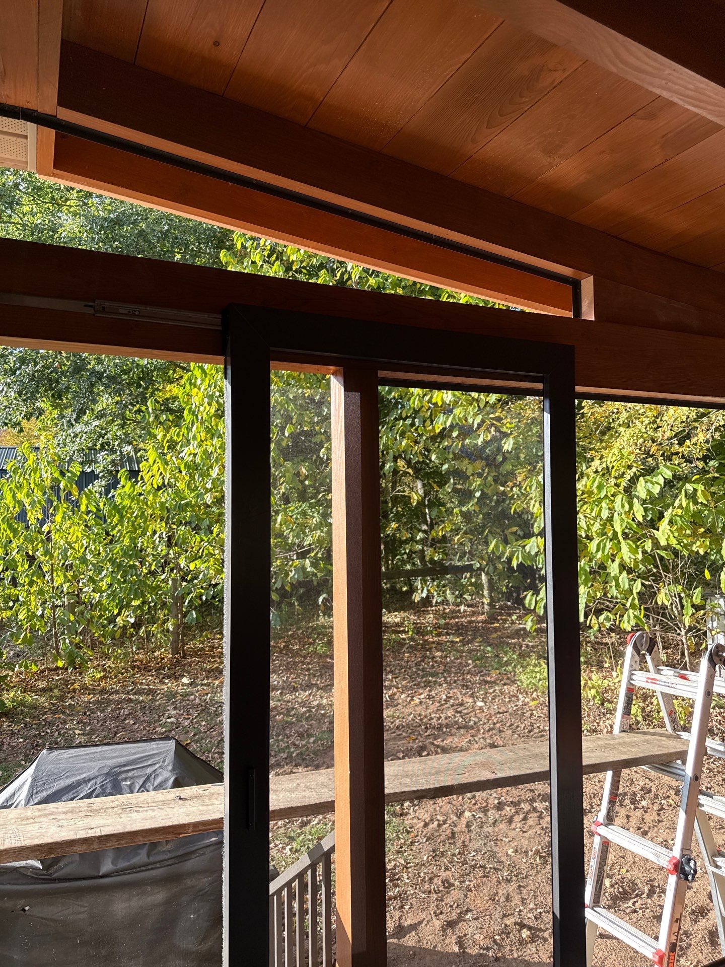 Custom Composite Deck and Screened Porch Addition in Hinton by Walnut Hollow Decks & Outdoor Living
