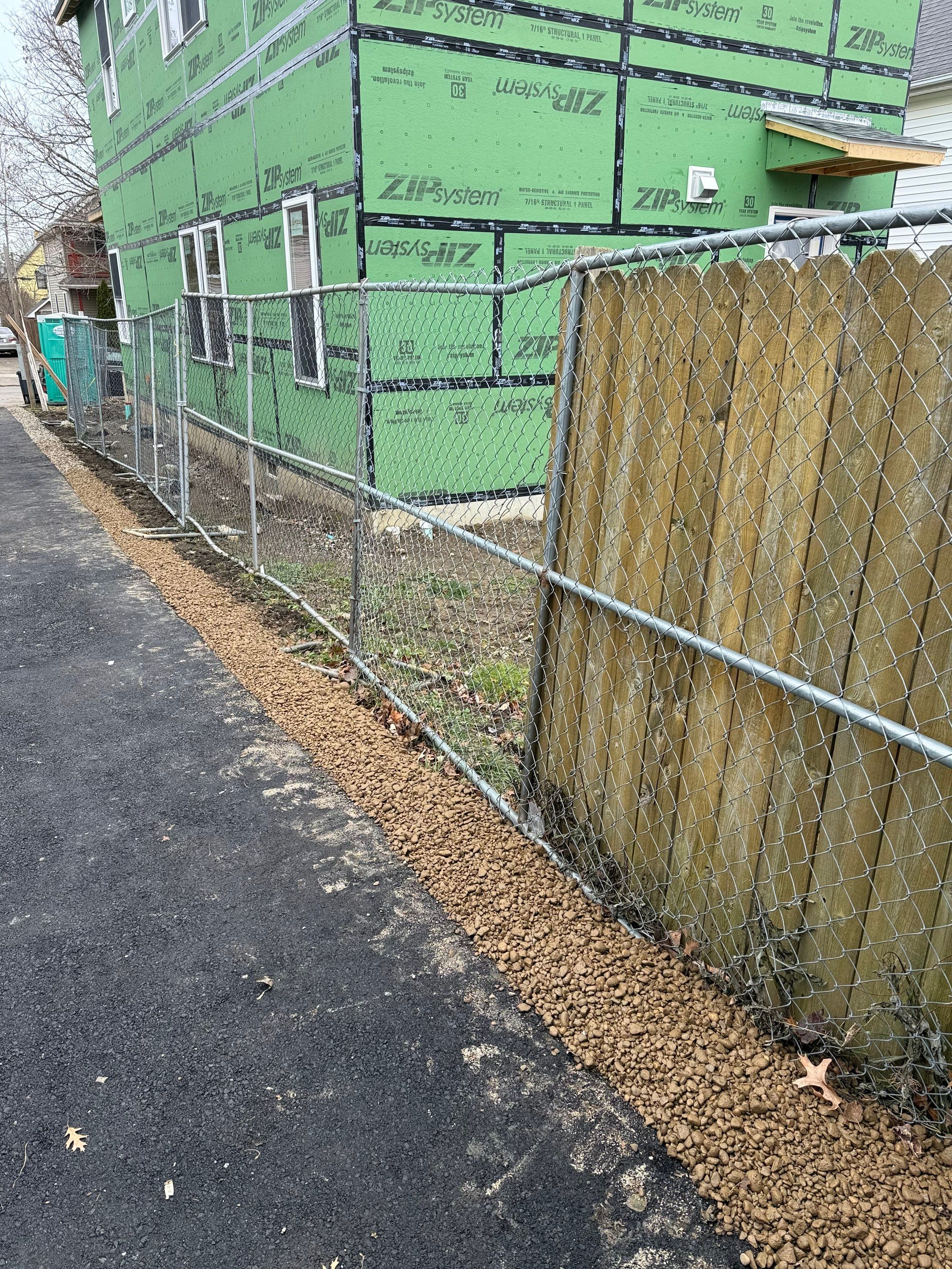Driveway Backfill Grading by Elm Rose Gardens
