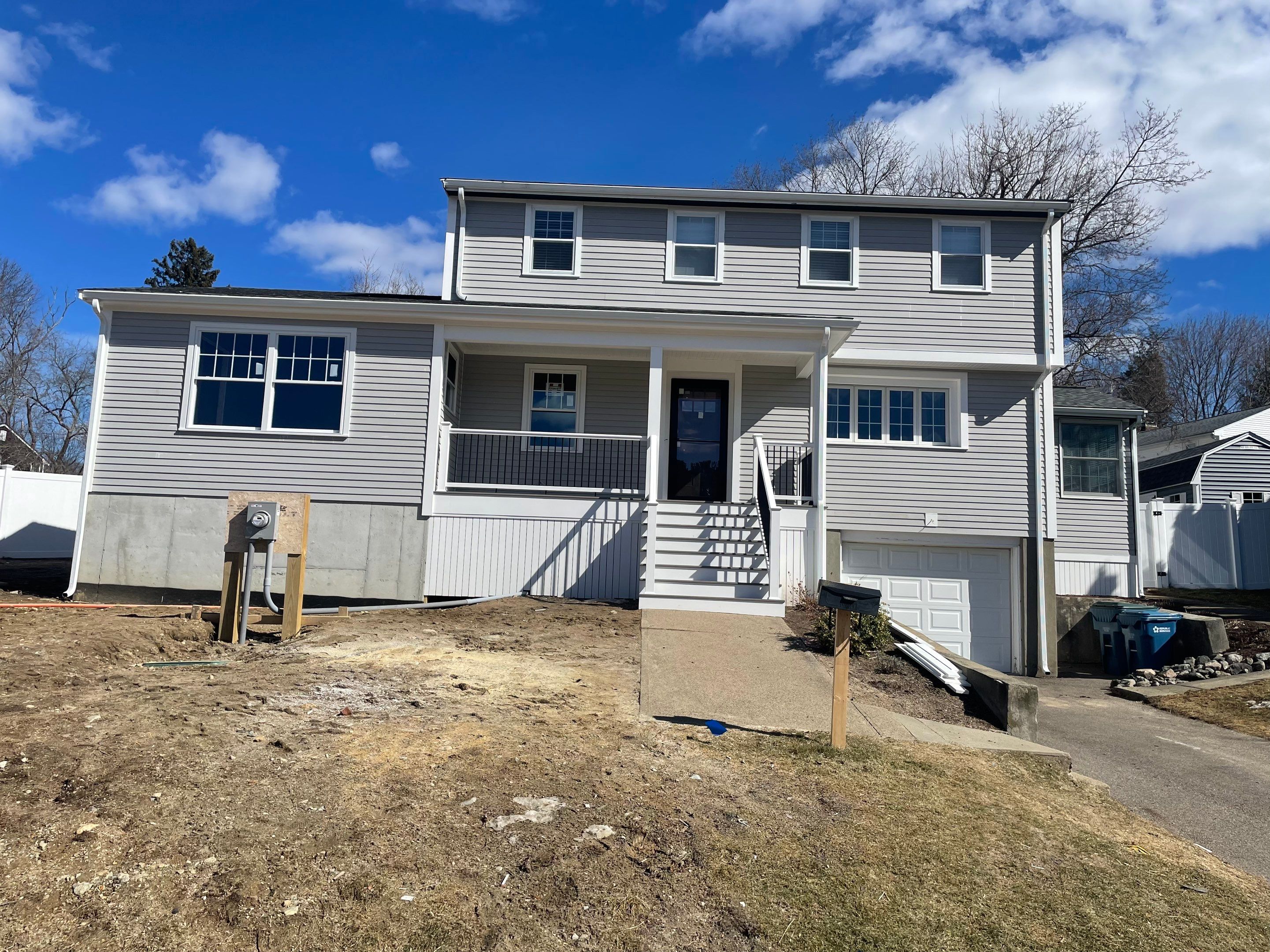 Gutter Installation using 5" K-Style Aluminum Gutter in Canton, MA by Gutter Pro Enterprises