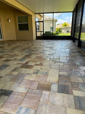 Paver Cleaning and Sealing in Wimauma Valencia Lakes