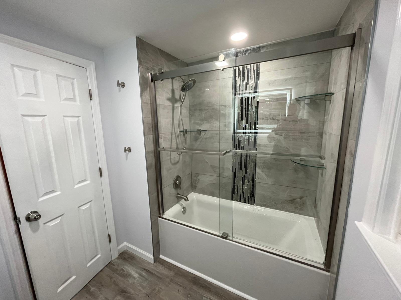 Kitchen Remodel using White Shaker by Home Concepts Construction