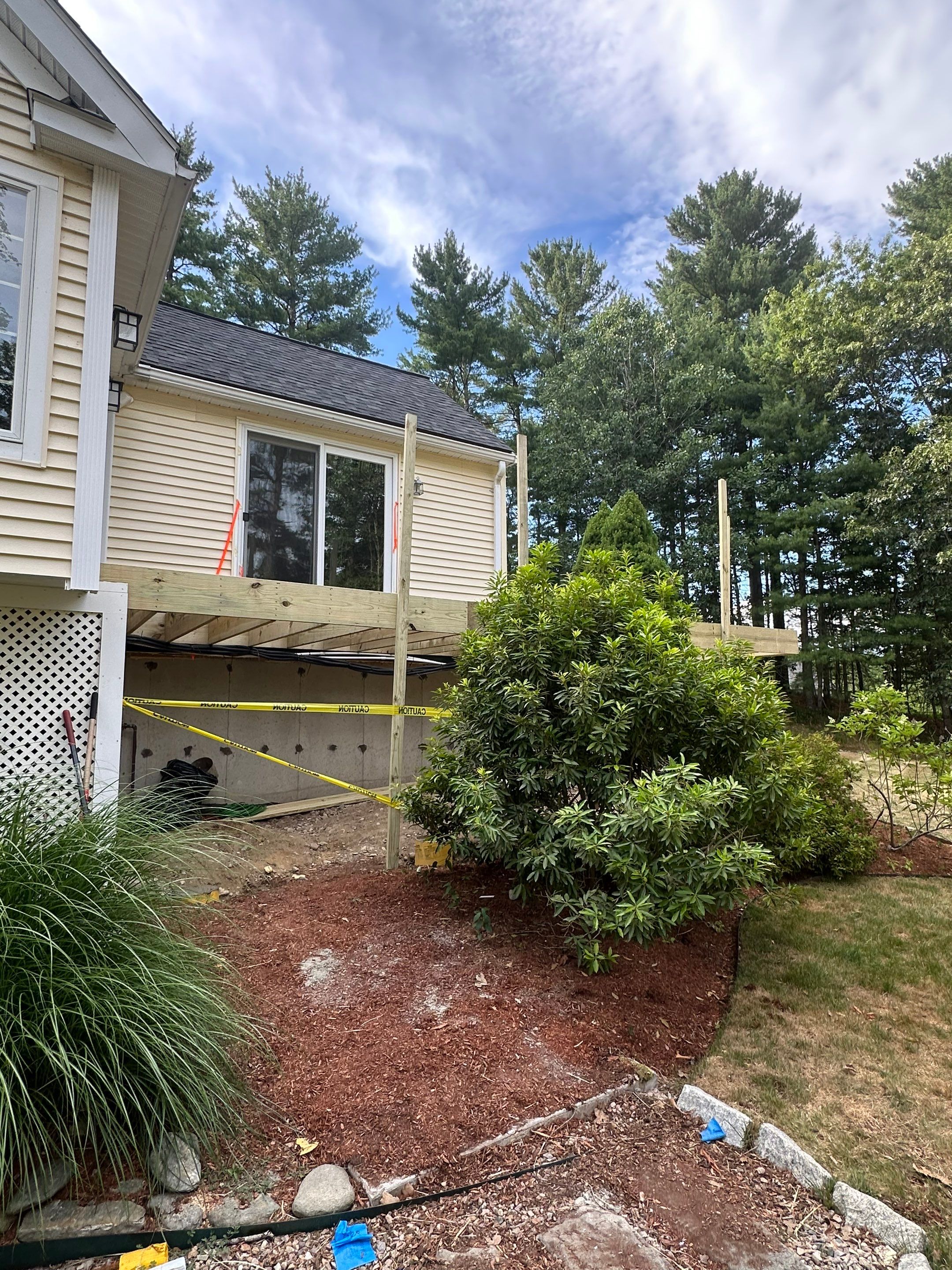 New Deck buit in Medfield MA by UBrothers Construction
