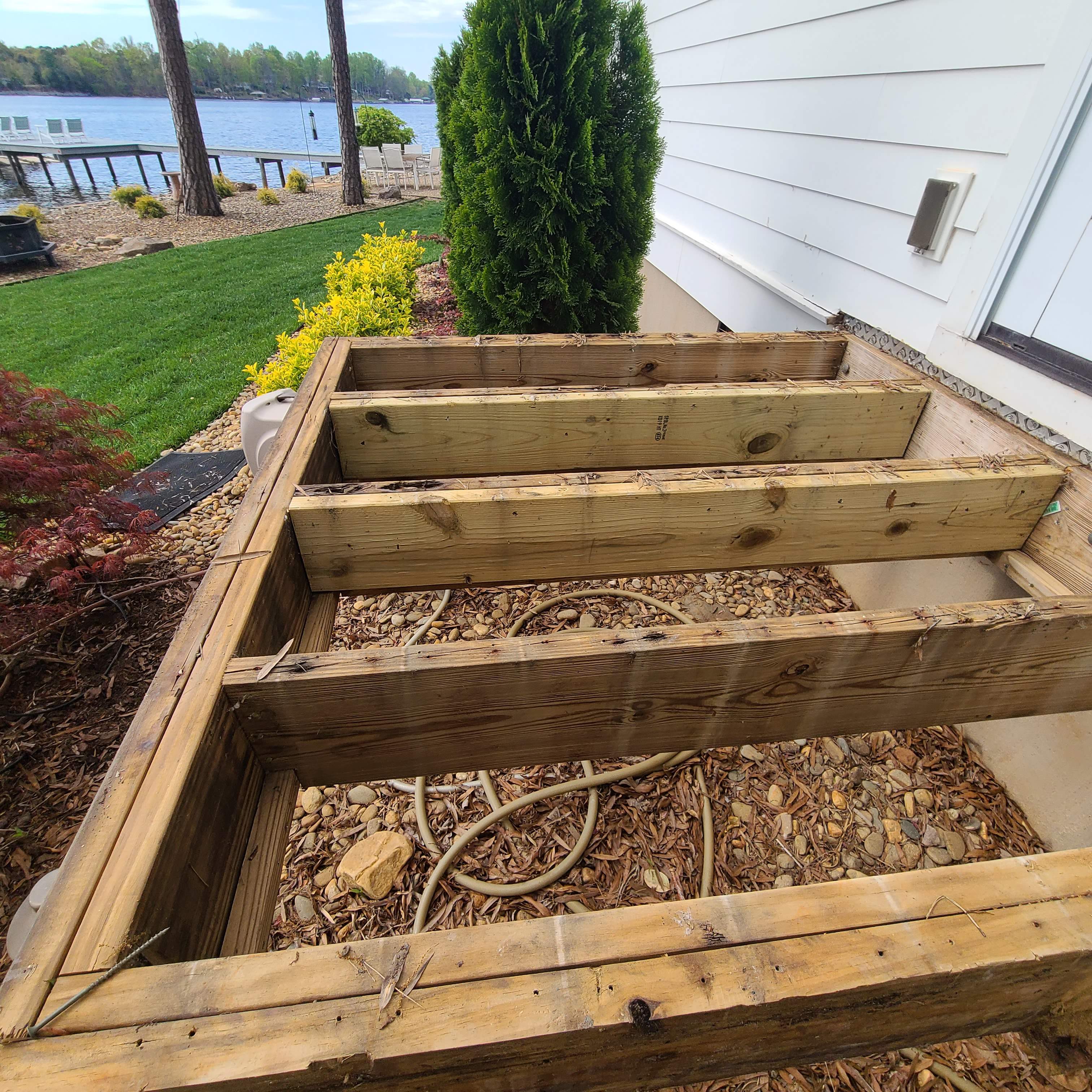 Deck Reframe by A Step Above Handy LLC