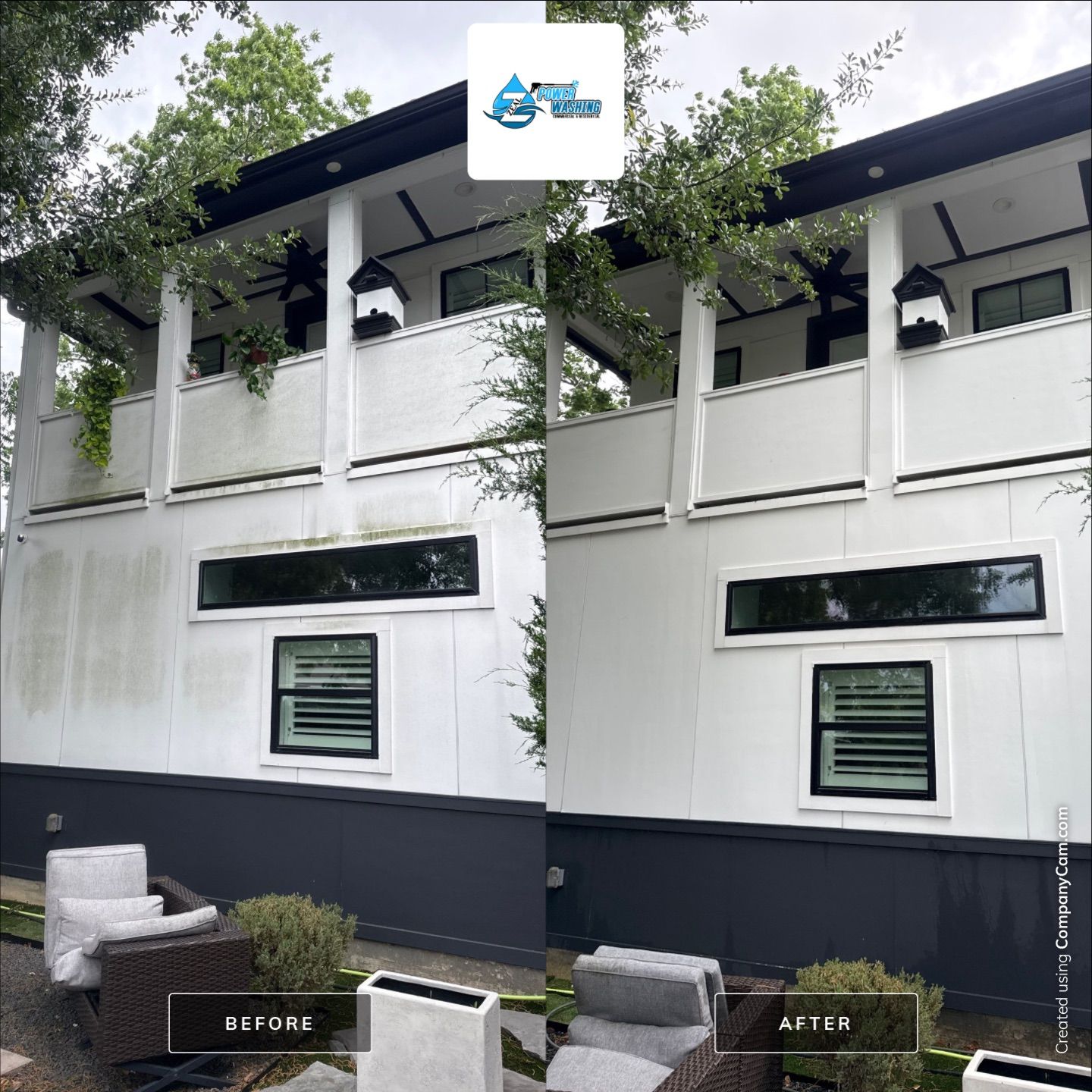 House Wash for a Luxury Home in Houston by Zeal Power Washing