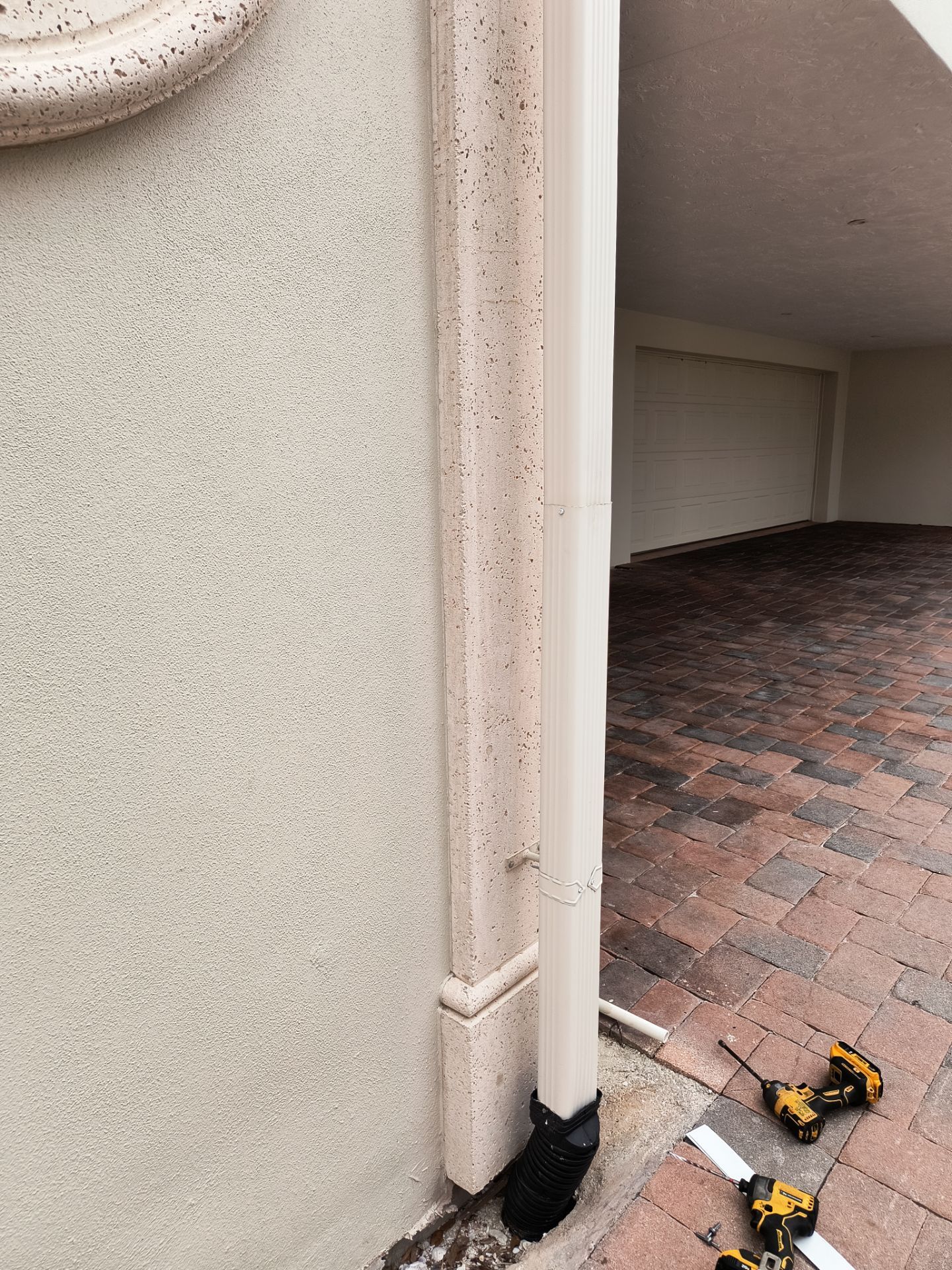 Downspout Installation by Gutter Professors