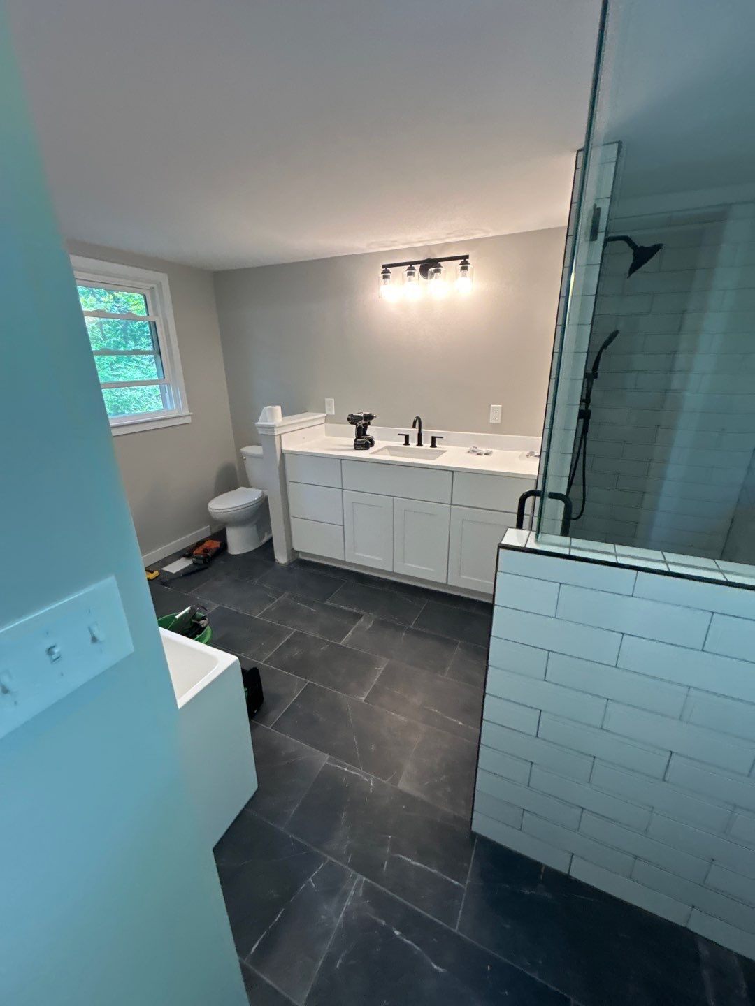 LVP and Tile install  by Footprints Floors of Nashville
