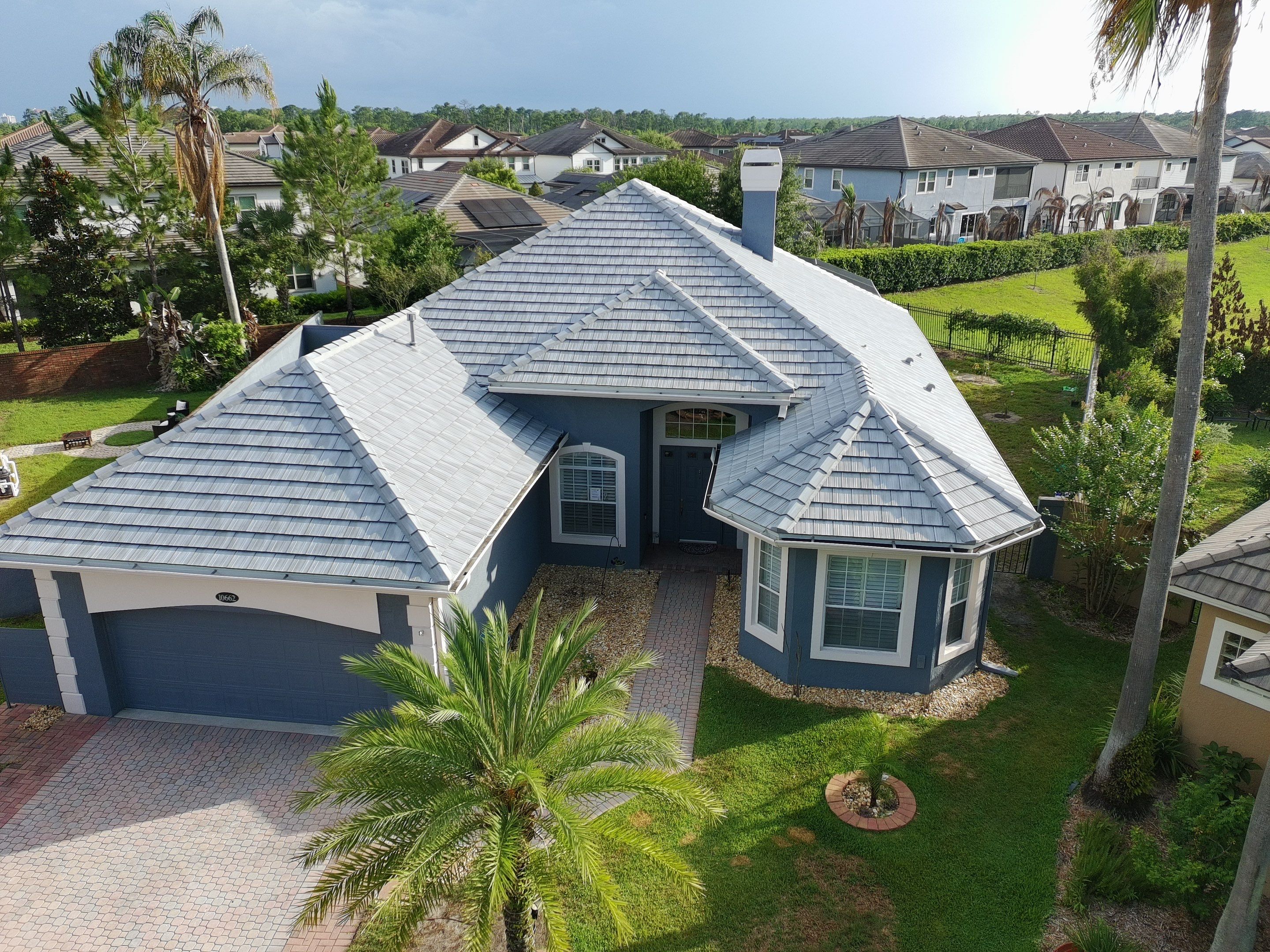 Concrete Tile Roof Replacement Using Polystick TU Plus in Orlando by Fortified Roofing Solutions Corp.