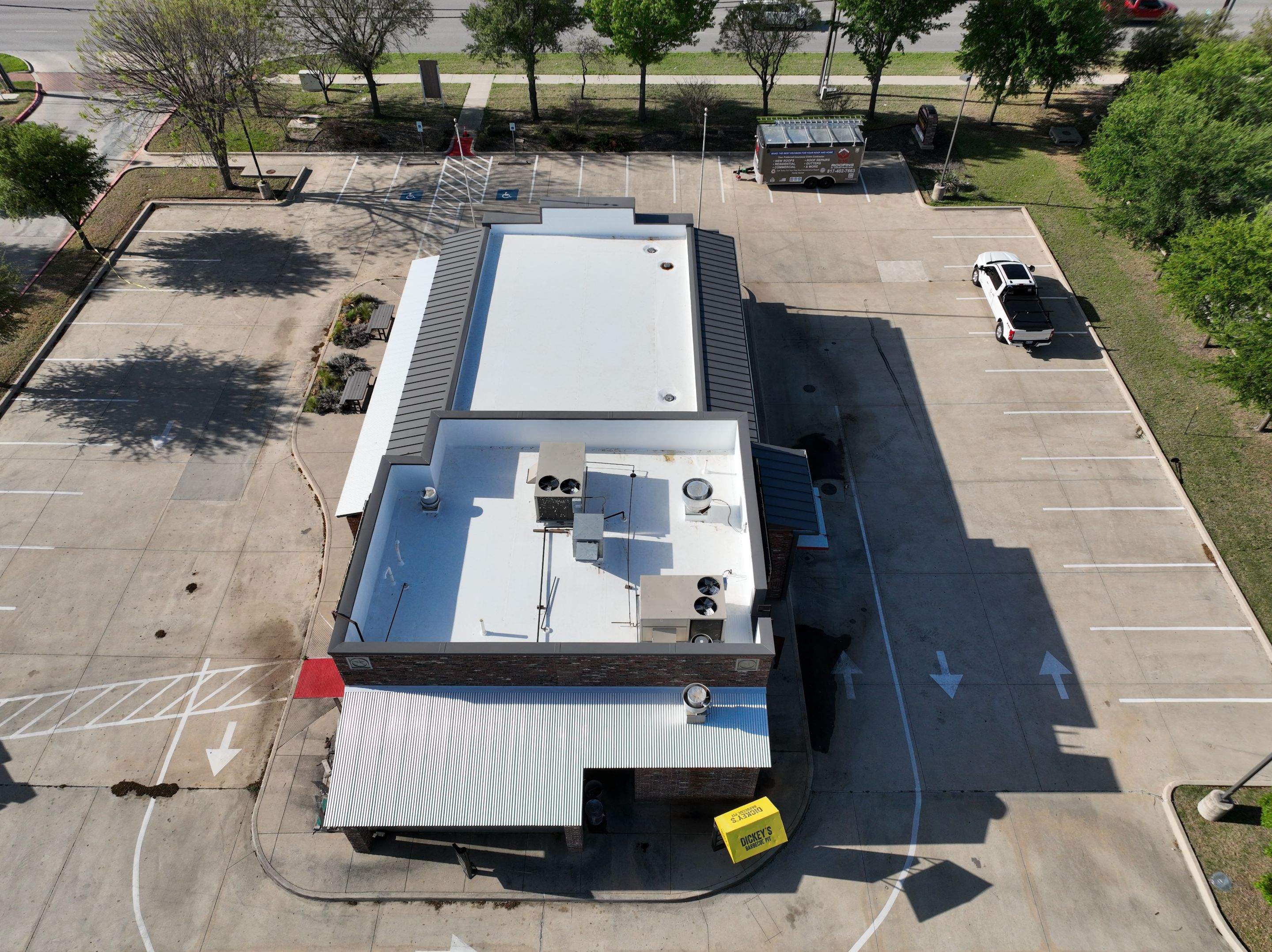 TPO Commercial Roofing Installation by 3:16 Roofing and Construction