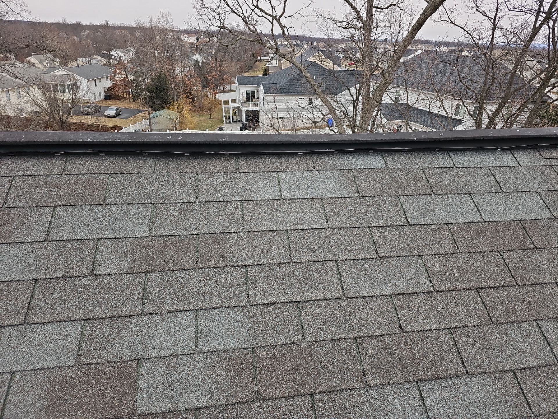Roof Replacement - Charcoal Black by Winchester Roofing