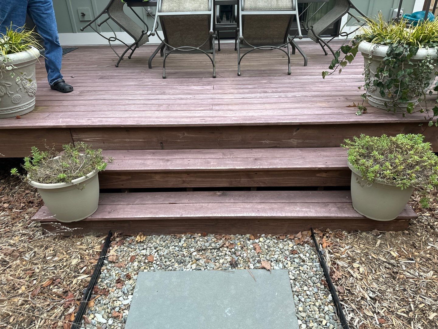 Weathered Deck using Wood Sealant by DuraSeal