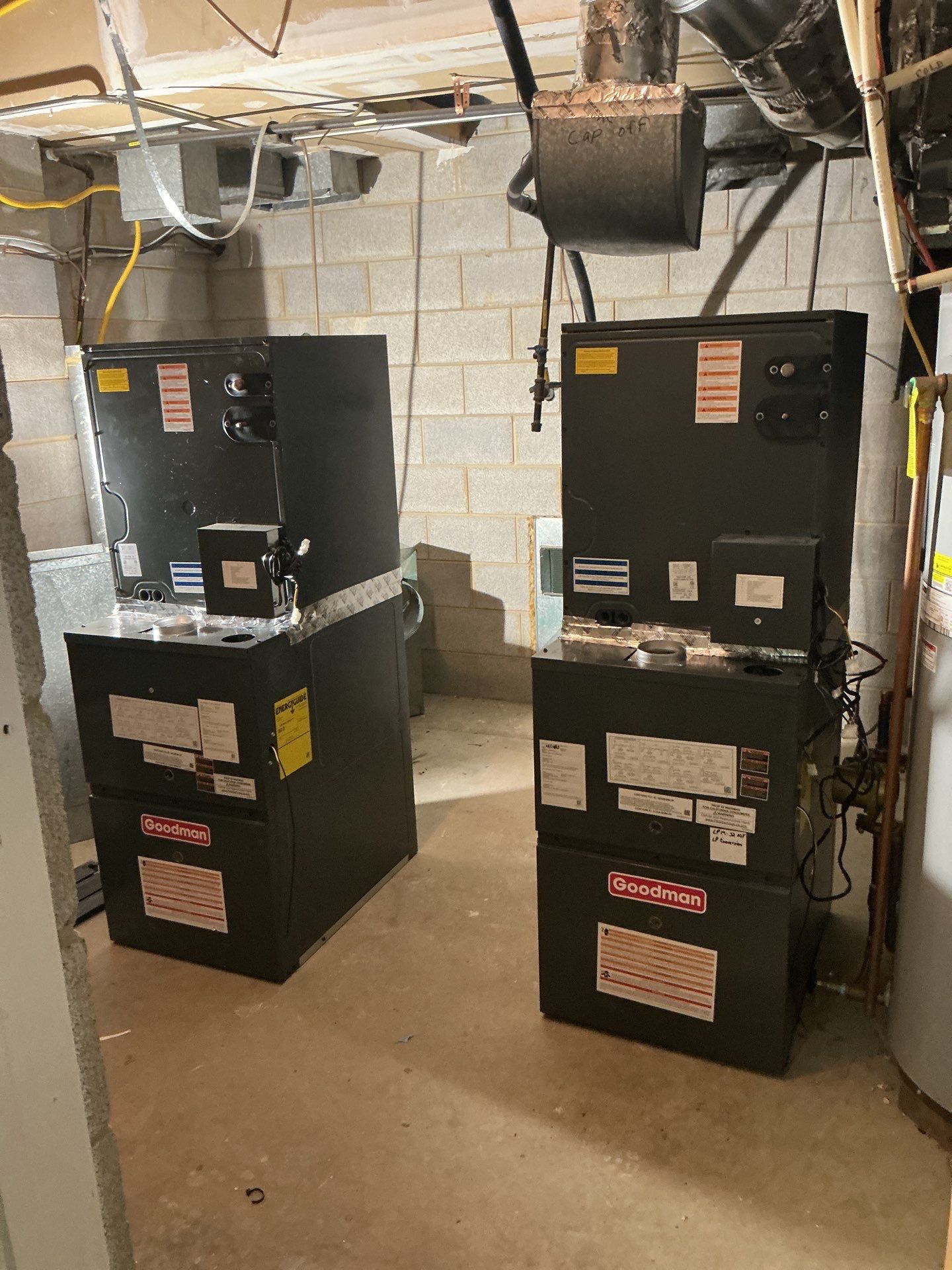 3 system install for church by Elemental Heating and air conditioning LLC