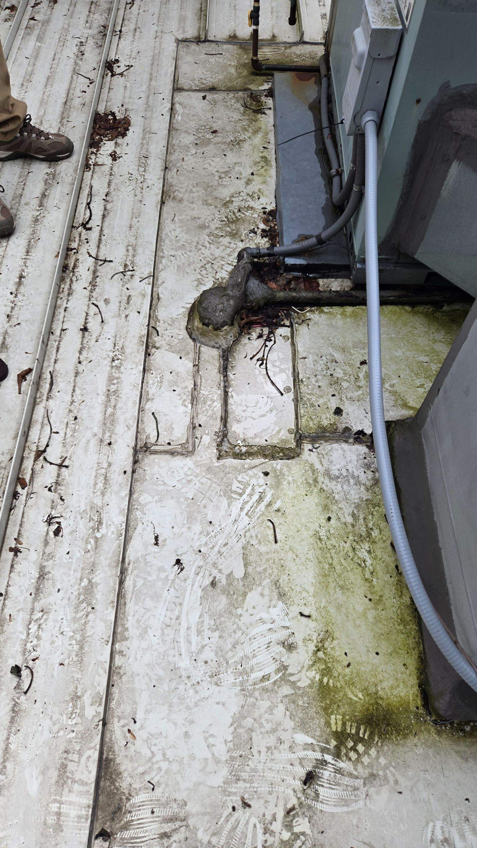 HVAC Patch Repair Project by Level Up Roofing and Restoration Services LLC