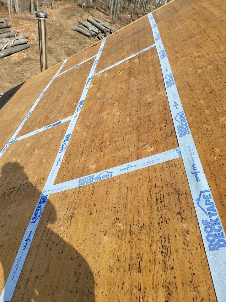 Residential Roofing Installation using Owens Corning TruDefinition Williamsburg slate by A Plus Exterior