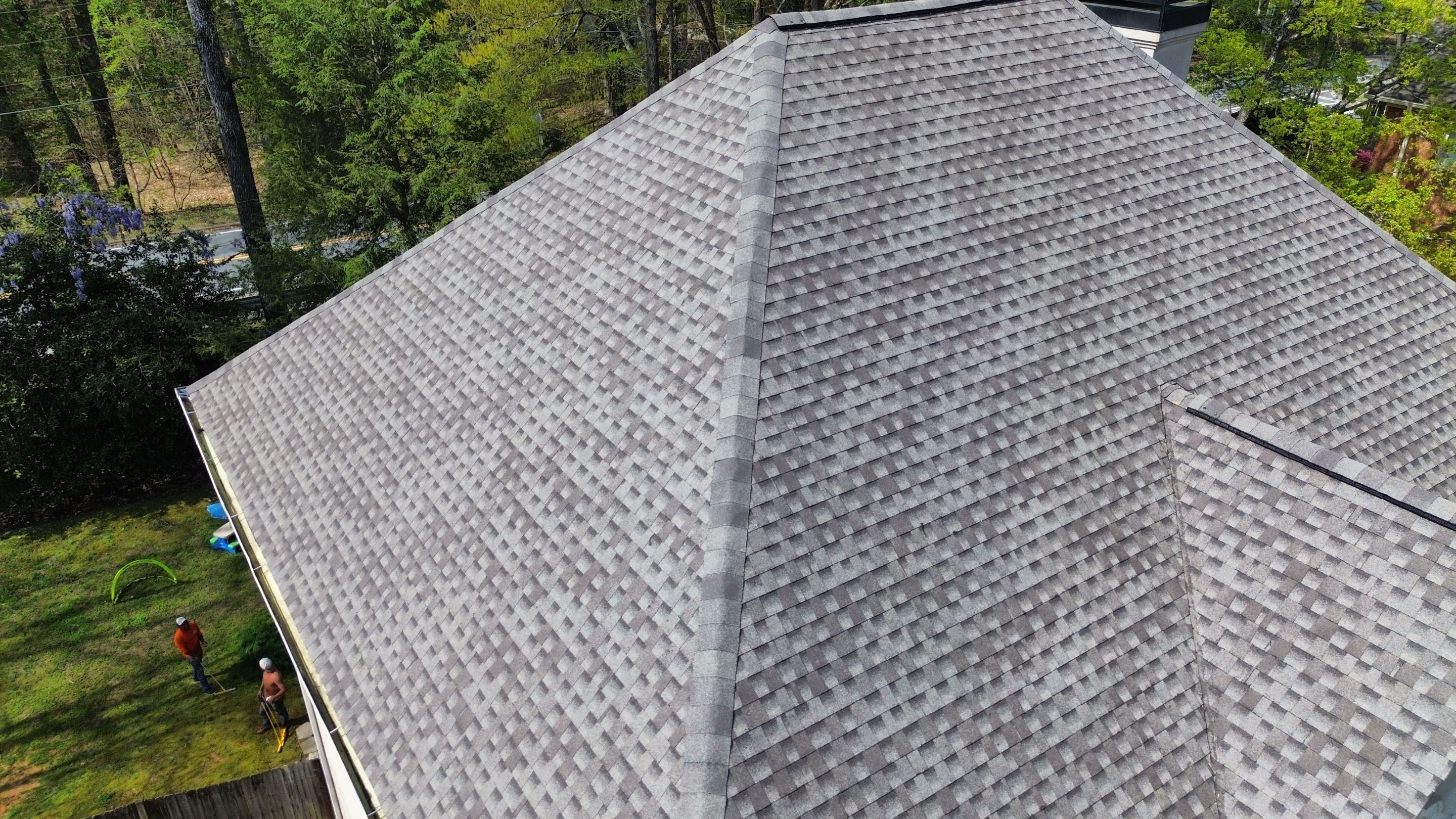 Atlanta, GA Roof Replacement GAF Timberline HDZ Weathered Wood by Reset Roofing
