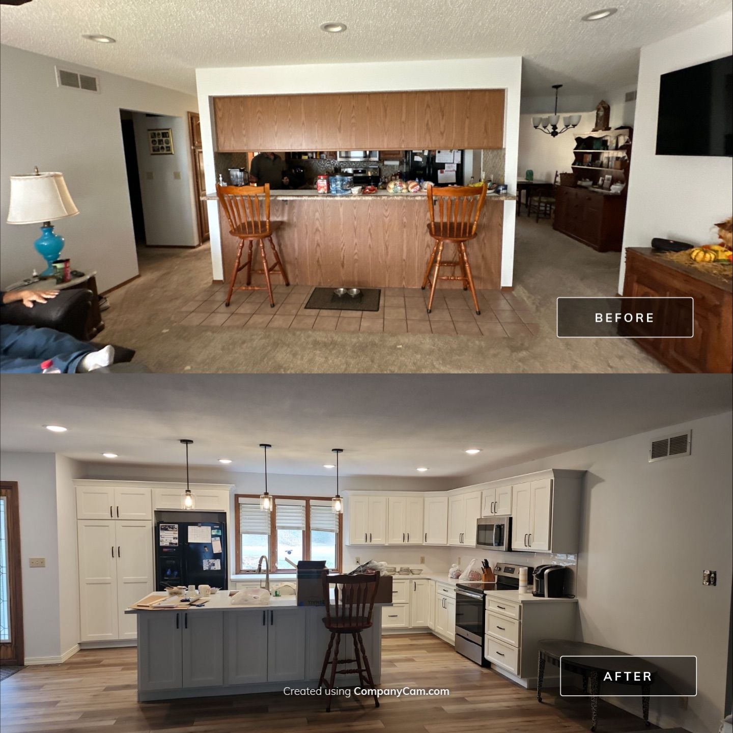 Collins Renovation by Kitchen Works LLC