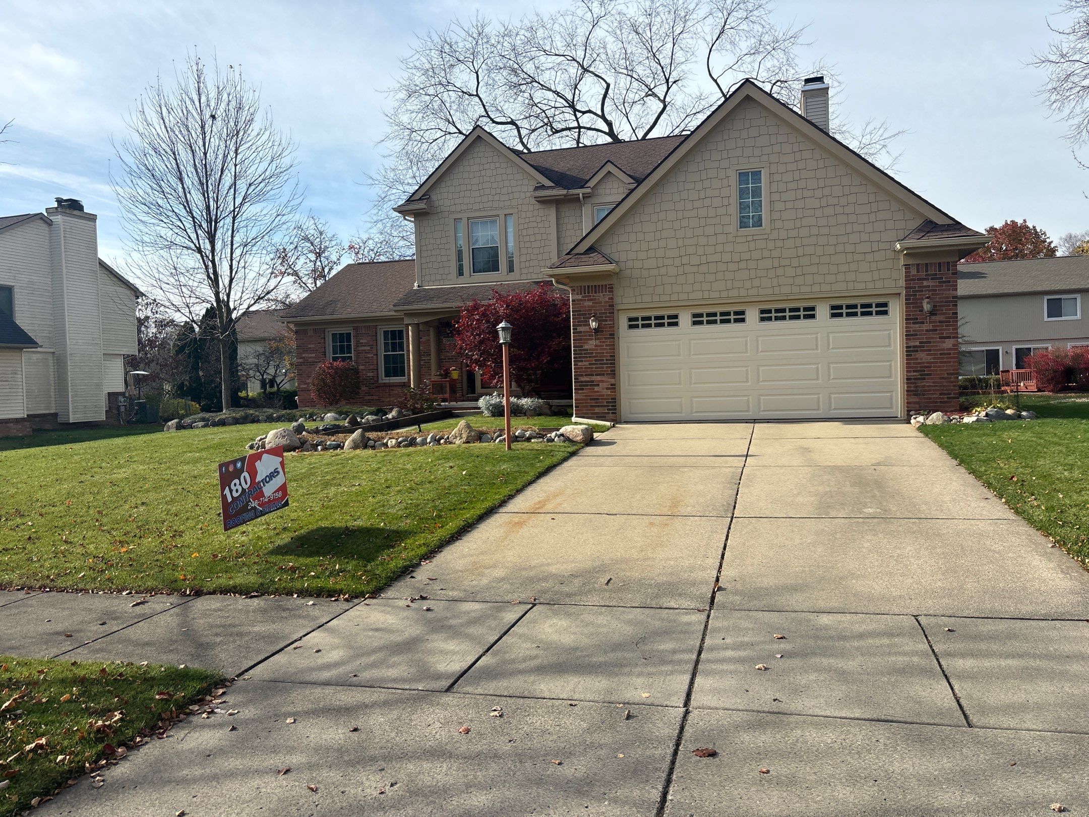 Roof Replacement using Owens Corning Duration Flex by 180 Contractors