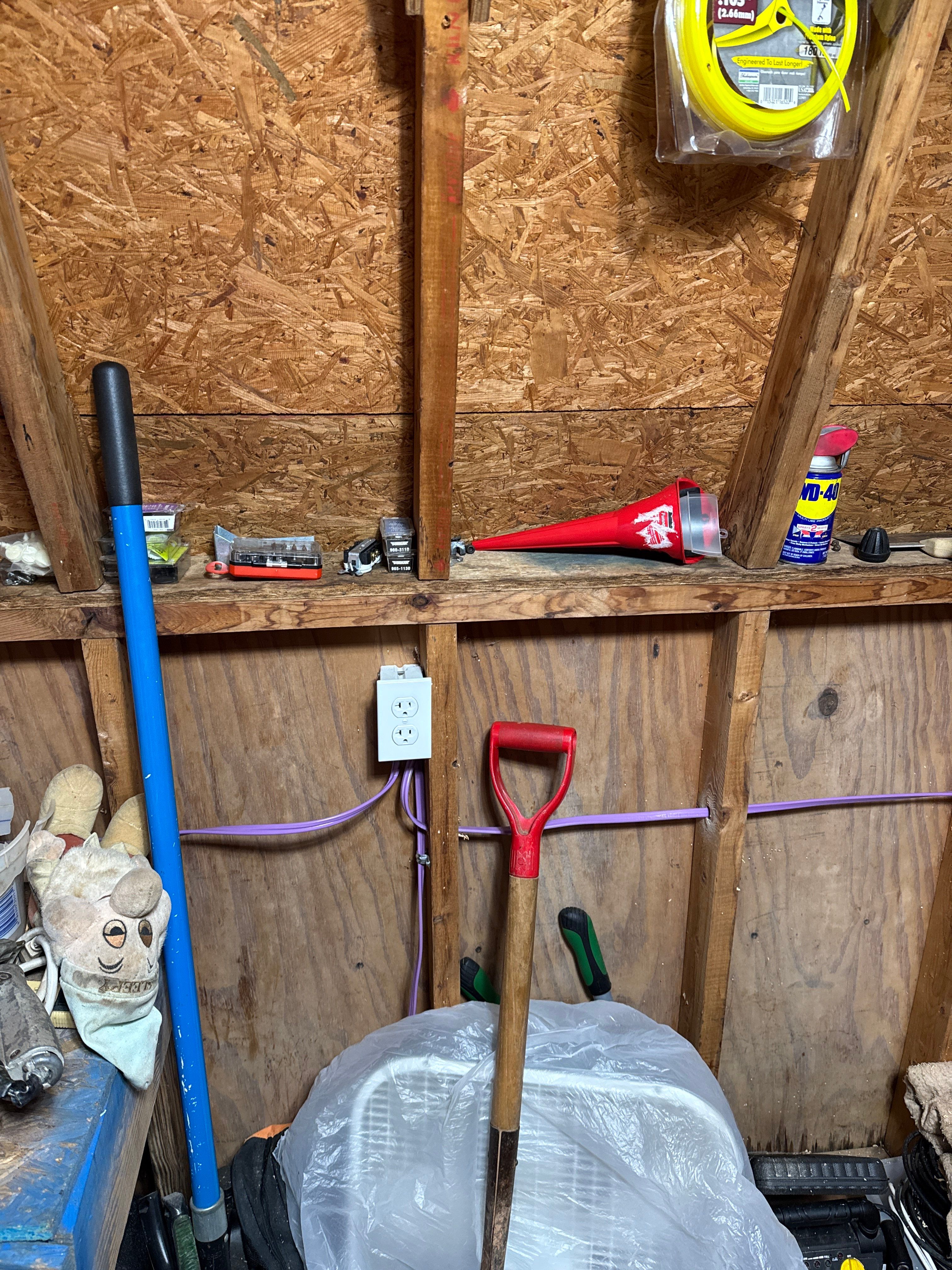 Work Shed Restoration & Electrical by A Step Above Handy LLC 
