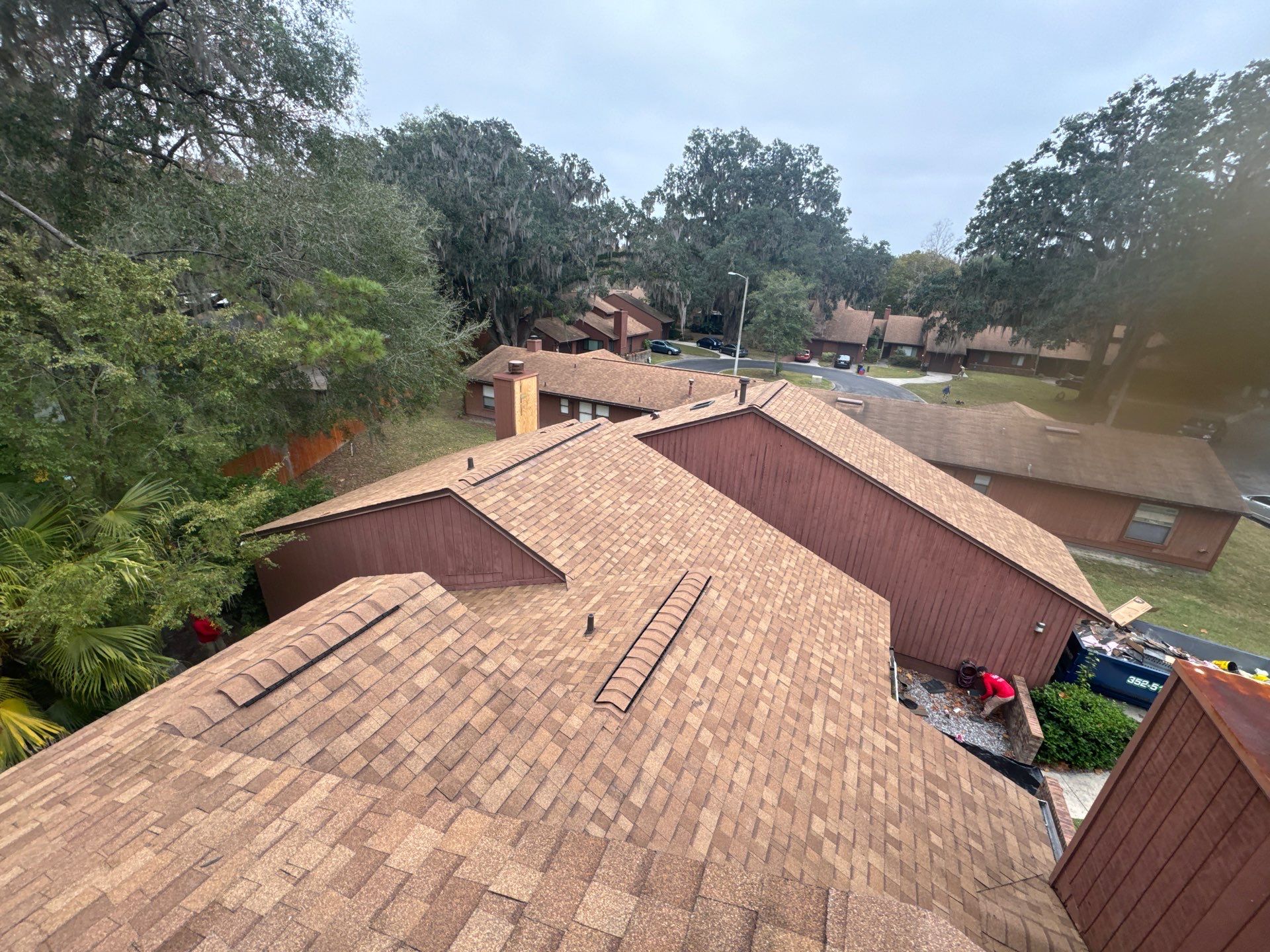 Apartments Reroof in Gainesville, FL by Brehm Roofing