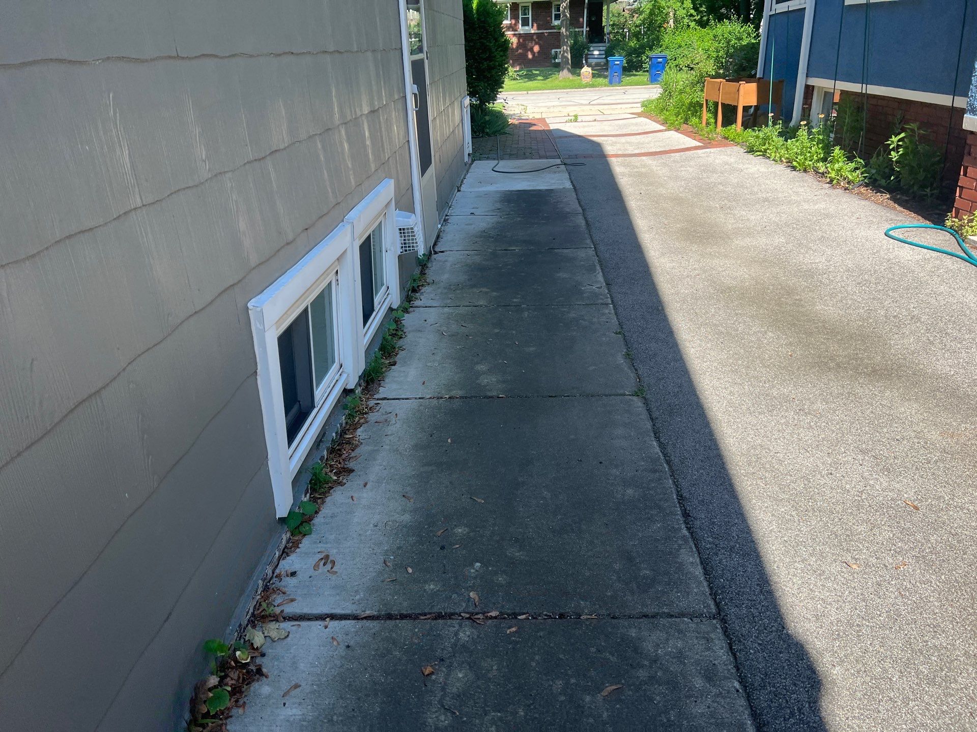 Brick paver cleaning and sealing by Northern Power Washing LLC.
