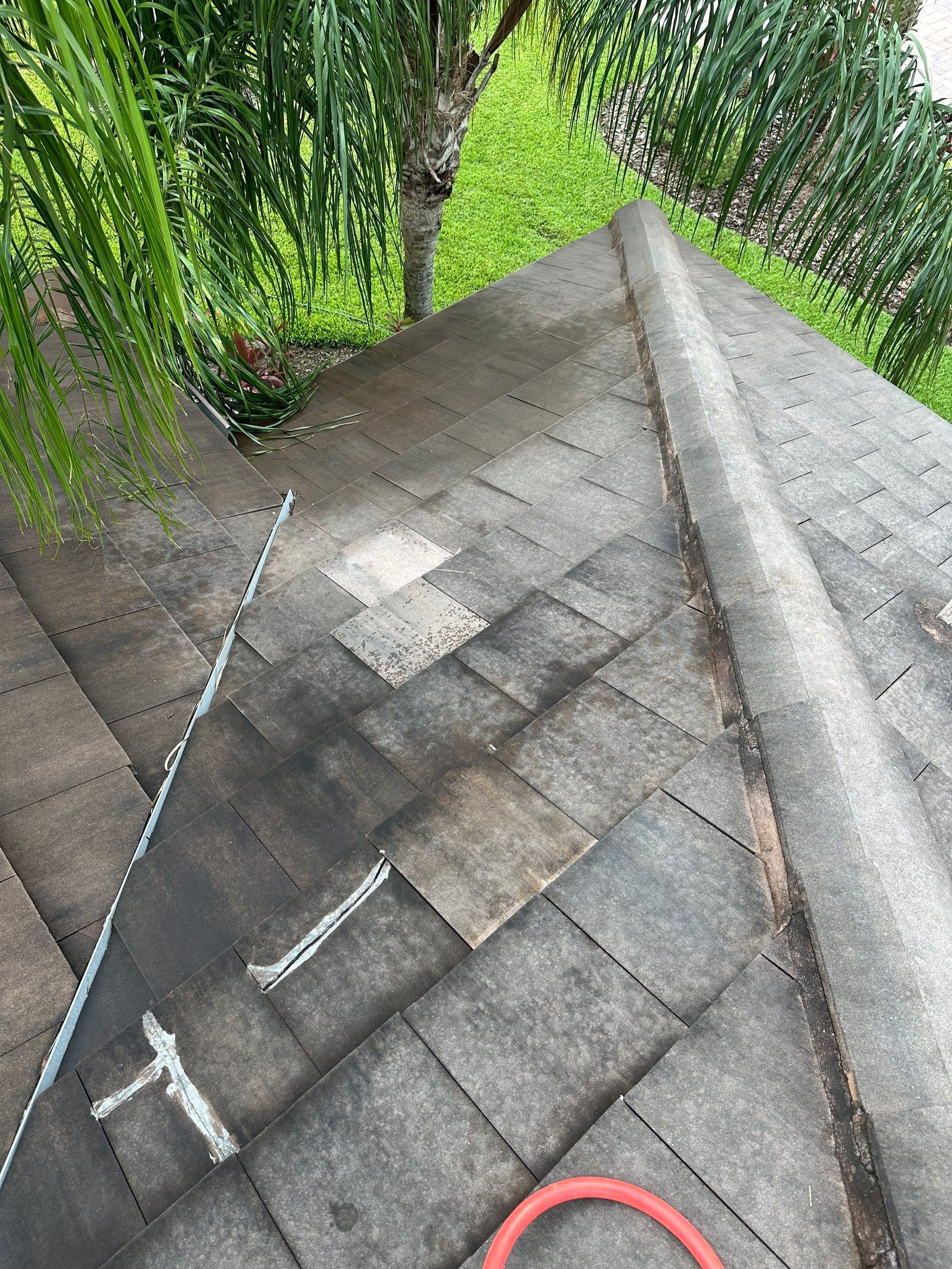 Flat Tile Roof Cleaning, House Wash & Sidewalk Cleaning in Enclave at Country Meadows, Bradenton, FL | Sunshine AquaWash by Sunshine AquaWash