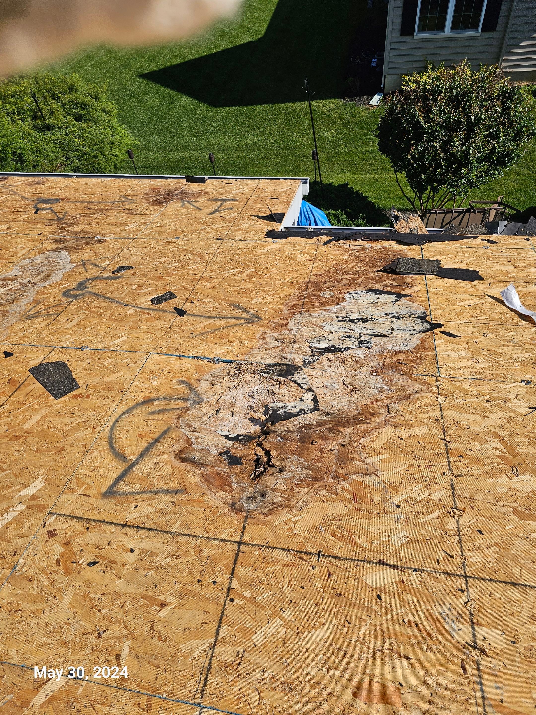 New Owens Corning Duration Roof Replacement in McSherrystown PA After Builder Installation Failure by Bealing Roofing & Exteriors