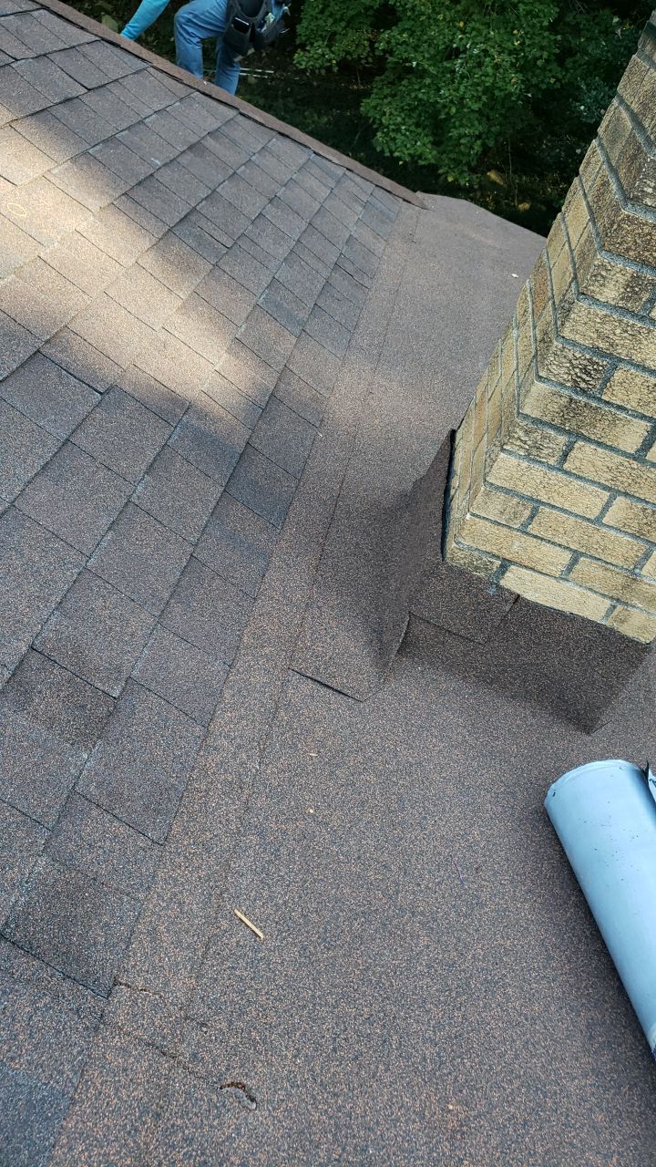 Atlas Pinnacle Pristine Scotchgard: Hickory Drip Edge: Musket brown by Eagle Eye Roofing