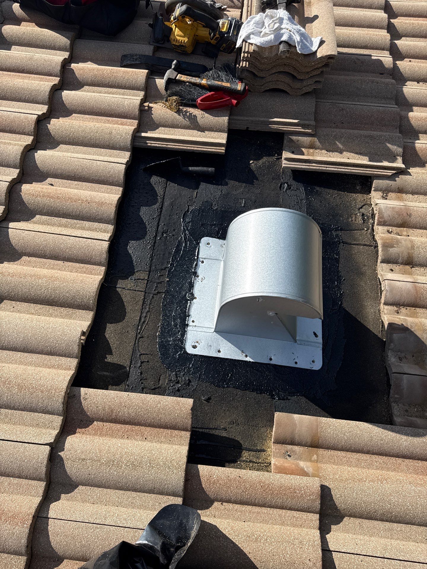 Tile Roof and Roof Vent Repairs in Boynton Beach by Aastro Roofing