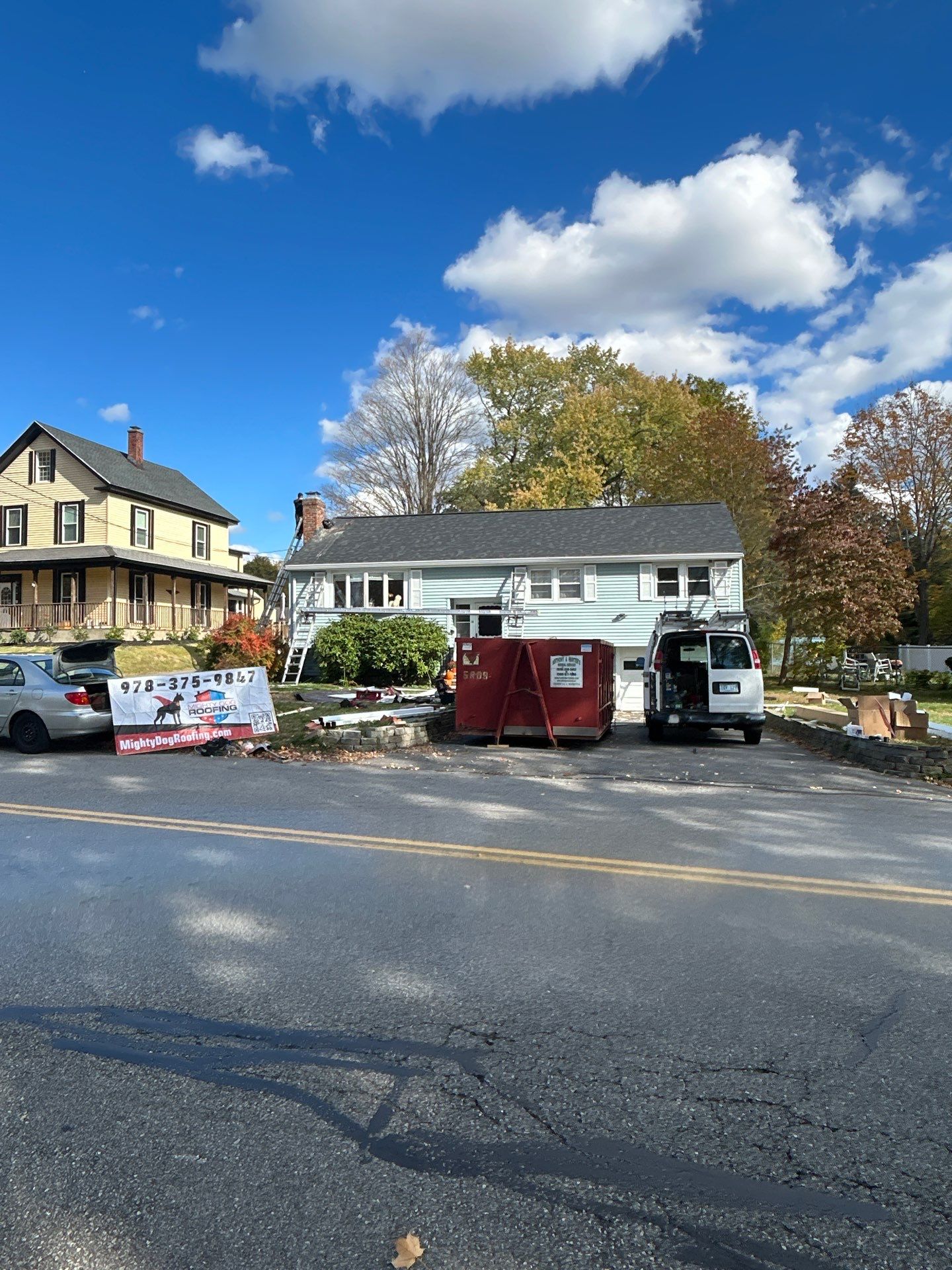 Full Roofing, Chimney, and Gutter Renovation | Woburn, MA by Mighty Dog Roofing of Greater Middlesex County