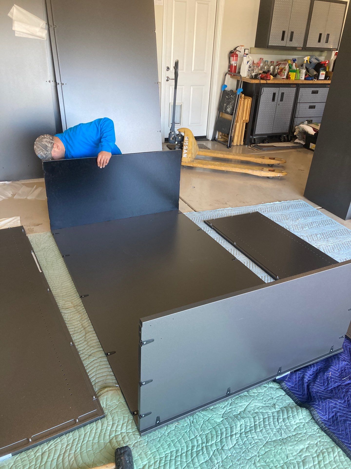 Garage Storage & Cabinet Painting in Manteca by Lancaster Painting