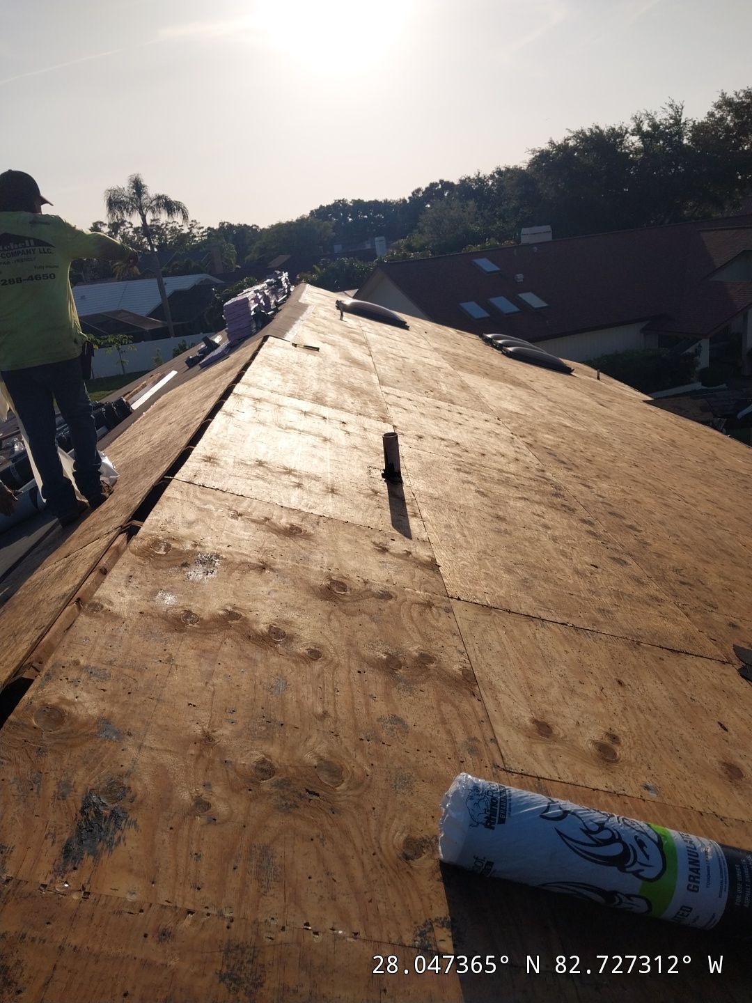 Project in Clearwater 33761 by Mitchell Roofing Company LLC
