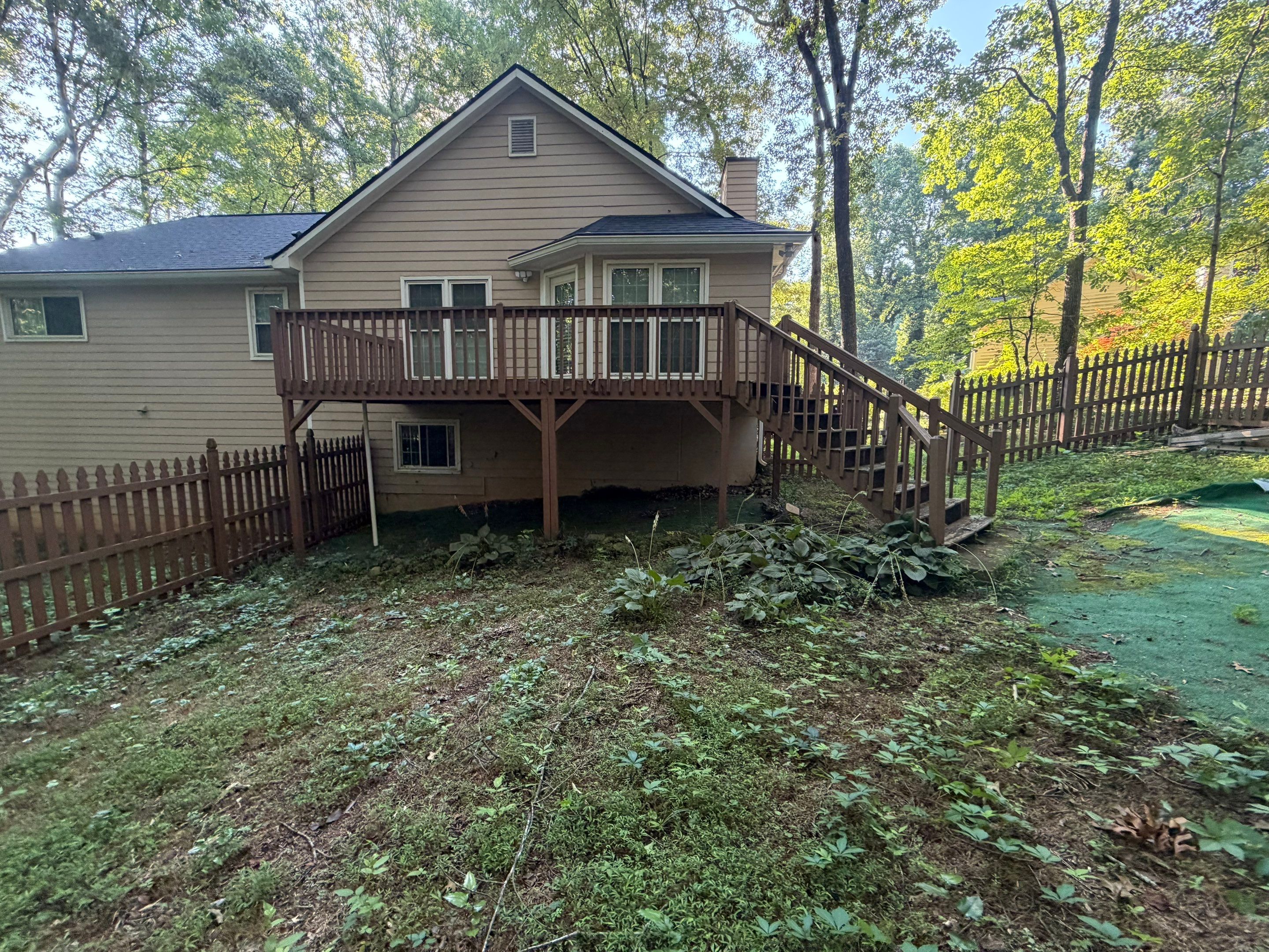 Marietta Deck Replacement with Pressure-Treated Wood and New Stairs by Swift Home Renovations