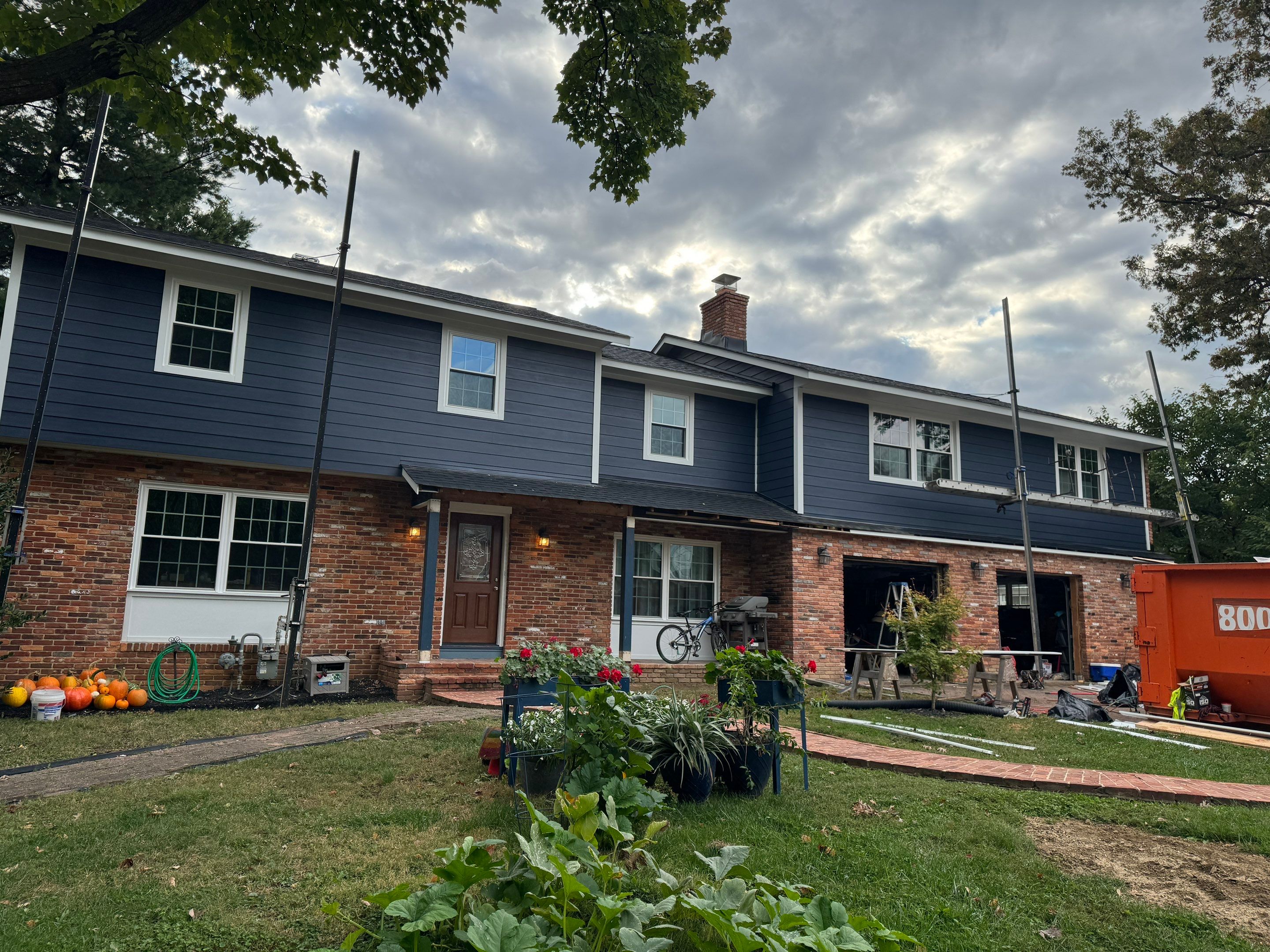 Complete Exterior Renovation in Linthicum Heights, MD by American Home Contractors