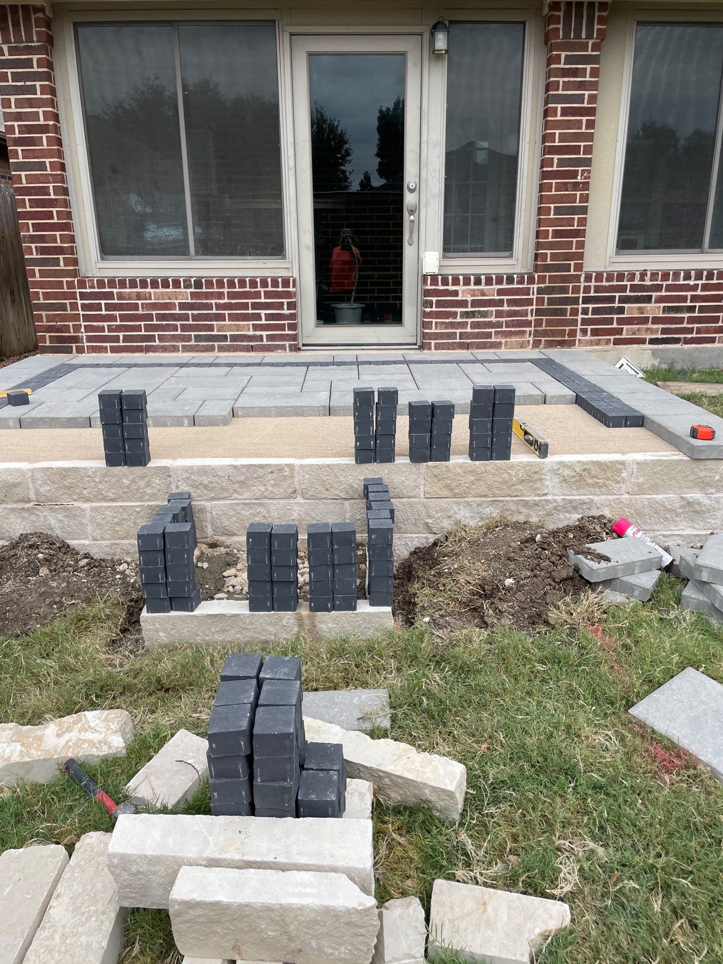 Paver Patio Project in Fort Worth by Peterson’s