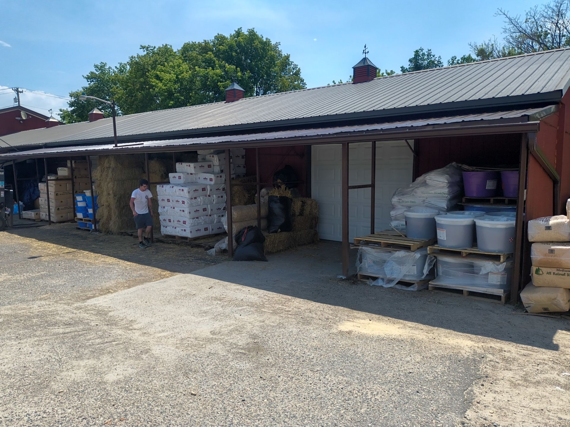6" Commercial Seamless Gutter Installation – Buffalo County Store by Next Level Seamless Gutters / Exteriors Inc.