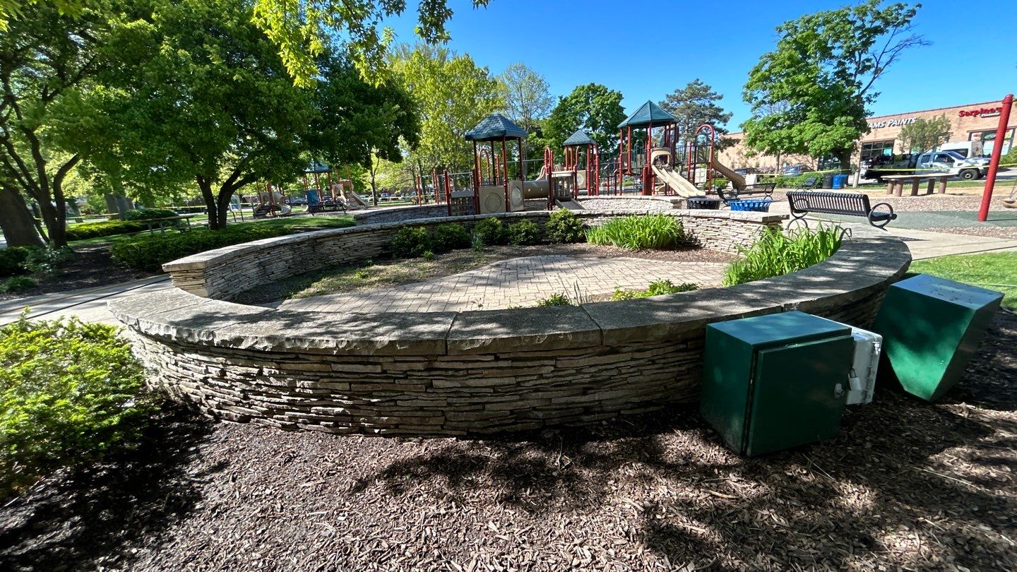 Playground cleaning by Northern Power Washing LLC.