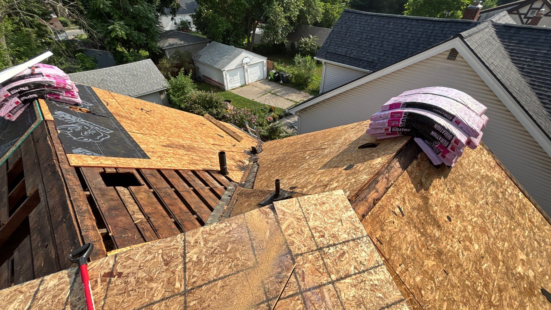 Roof Replacement using Owens Corning Driftwood by 180 Contractors
