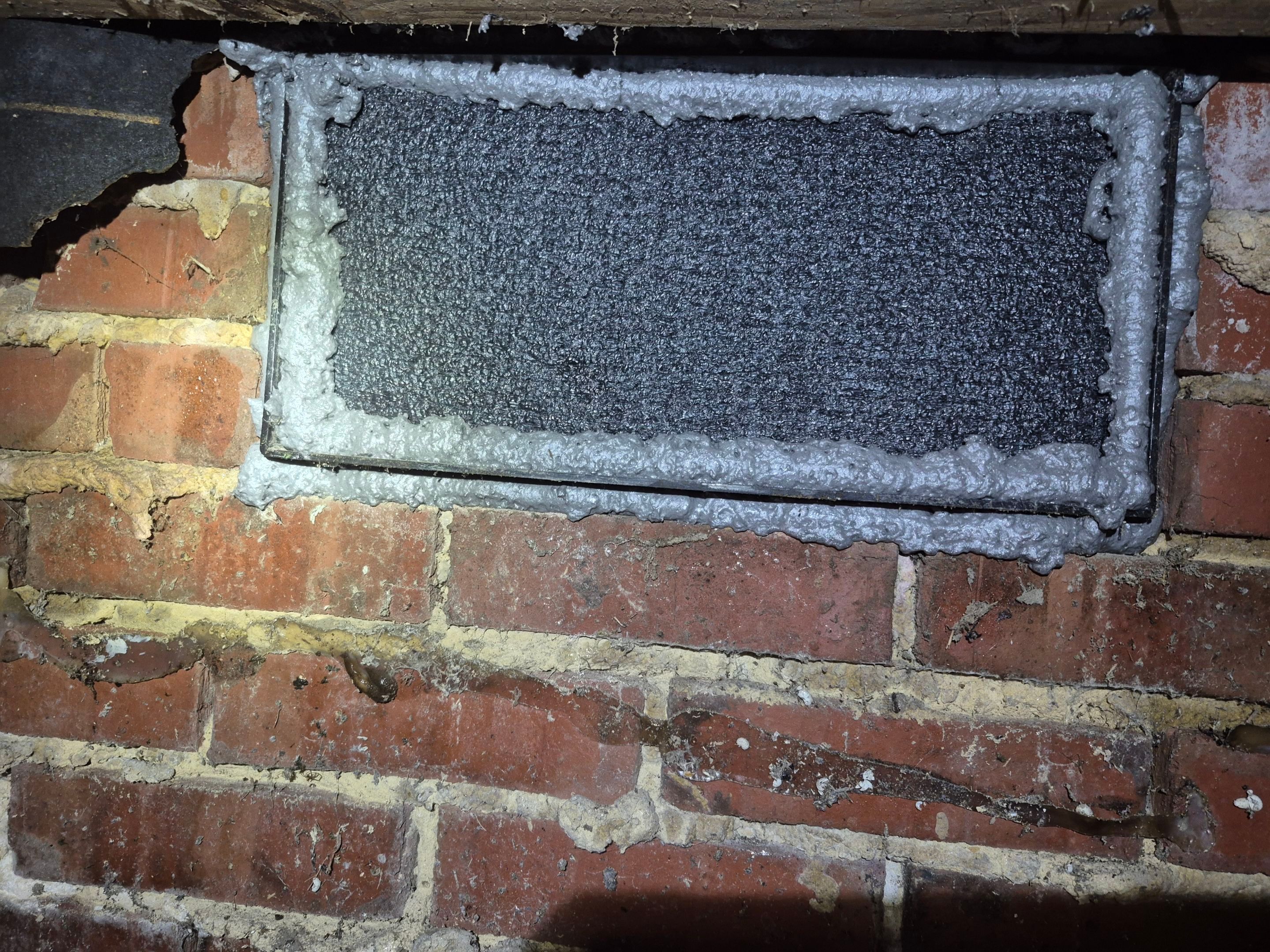 Project in Chesapeake by Patriot Crawl Space Repairs