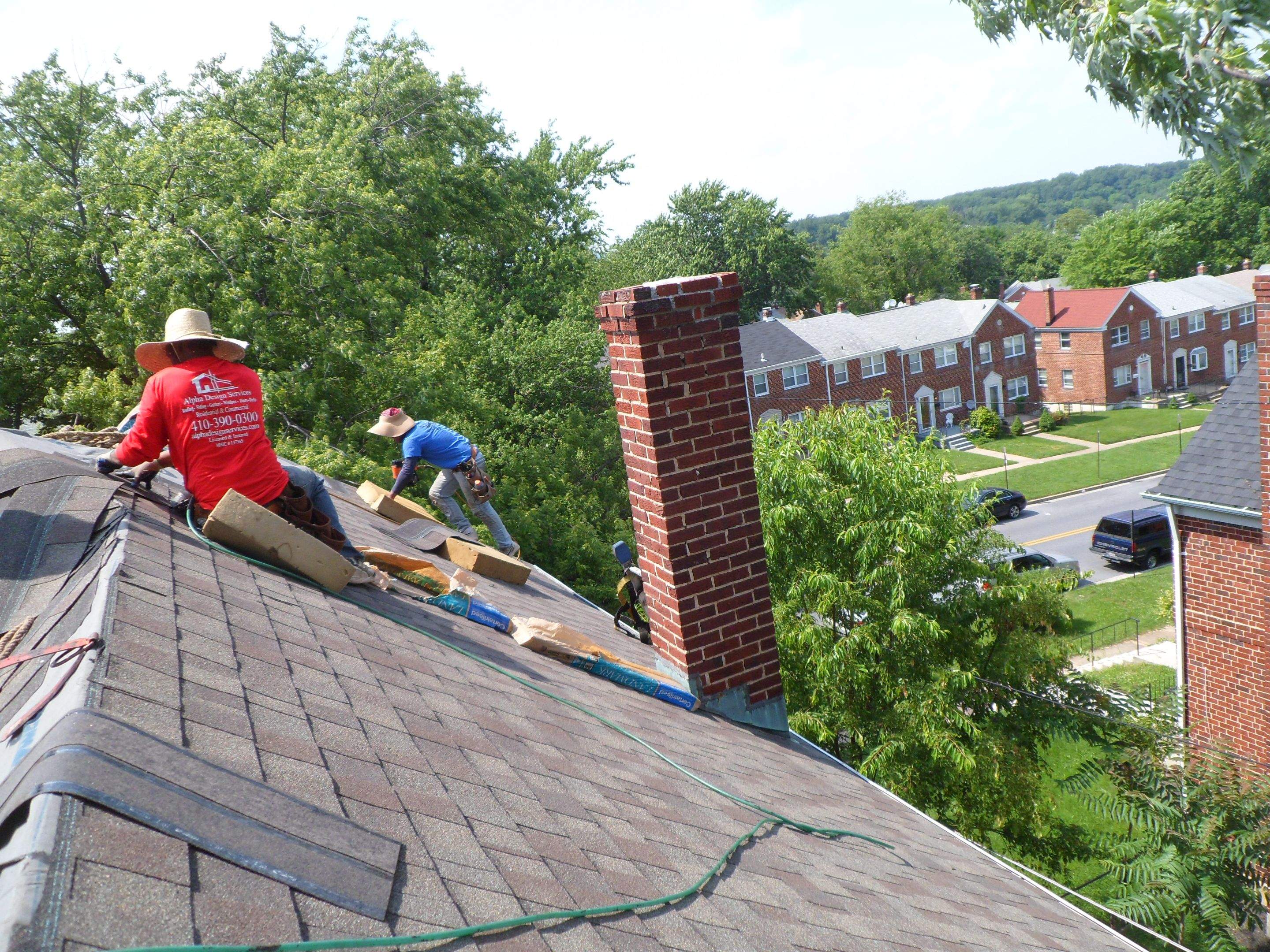 Residential Roofing Installation using Landmark Pro  by Alpha Design Services