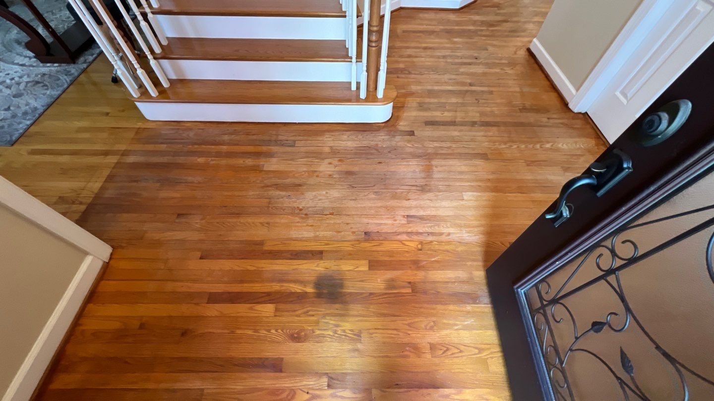 Hardwood Renewal  using Finish Em by Monster Clean