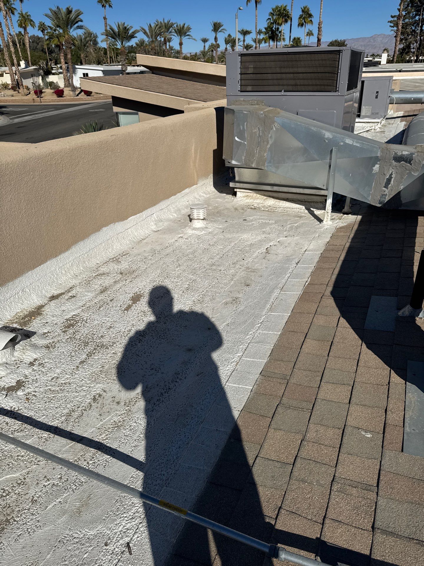 Project in Indian Wells by Desert Roof Concepts