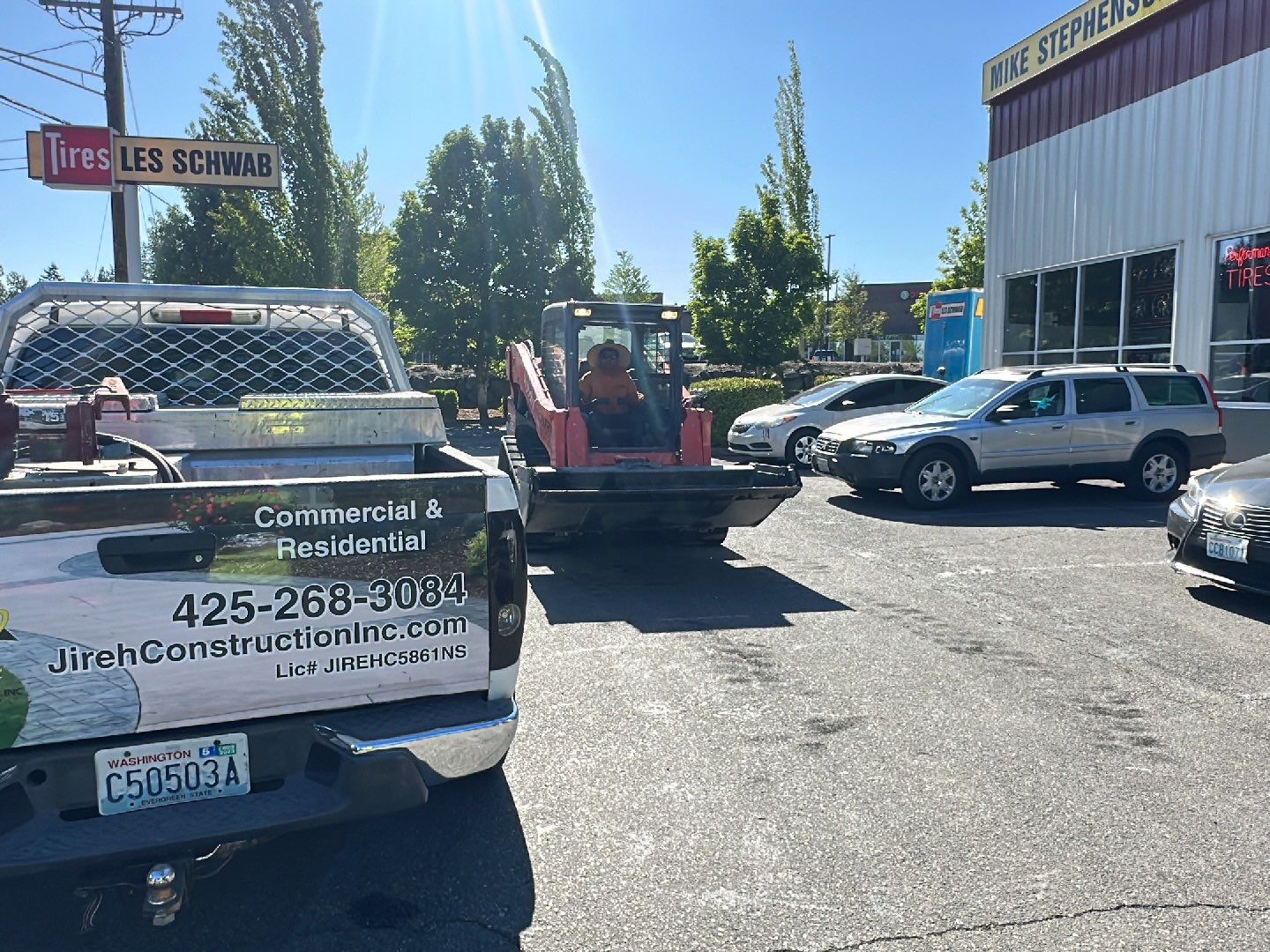 Les Schwab Tire Center | Everett WA  by Jireh Asphalt & Concrete Inc 