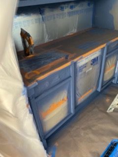Kitchen Cabinet Refinishing by Spectrum Painting, LLC