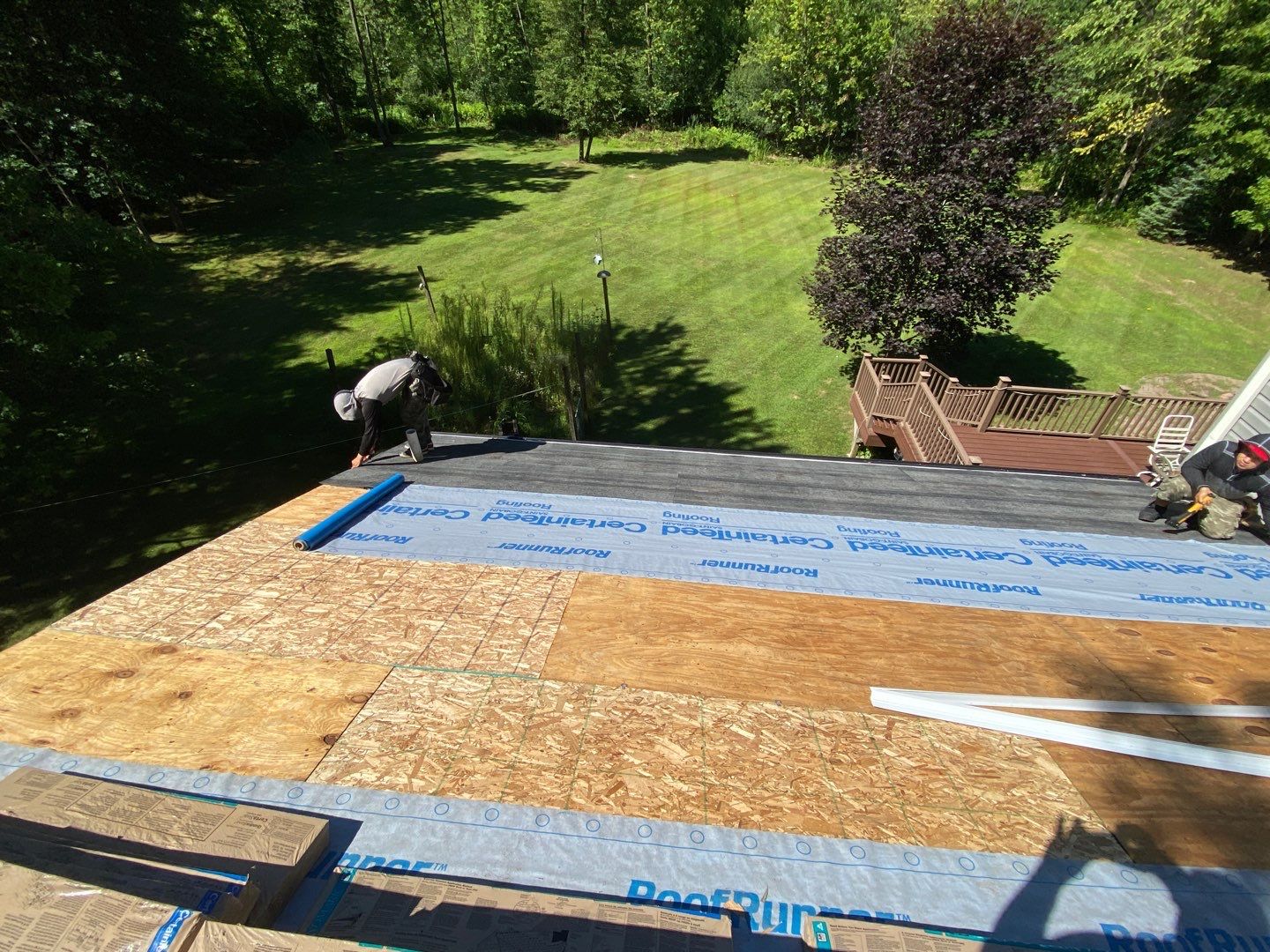 Roof Replacement using CertainTeed Landmark by 180 Contractors