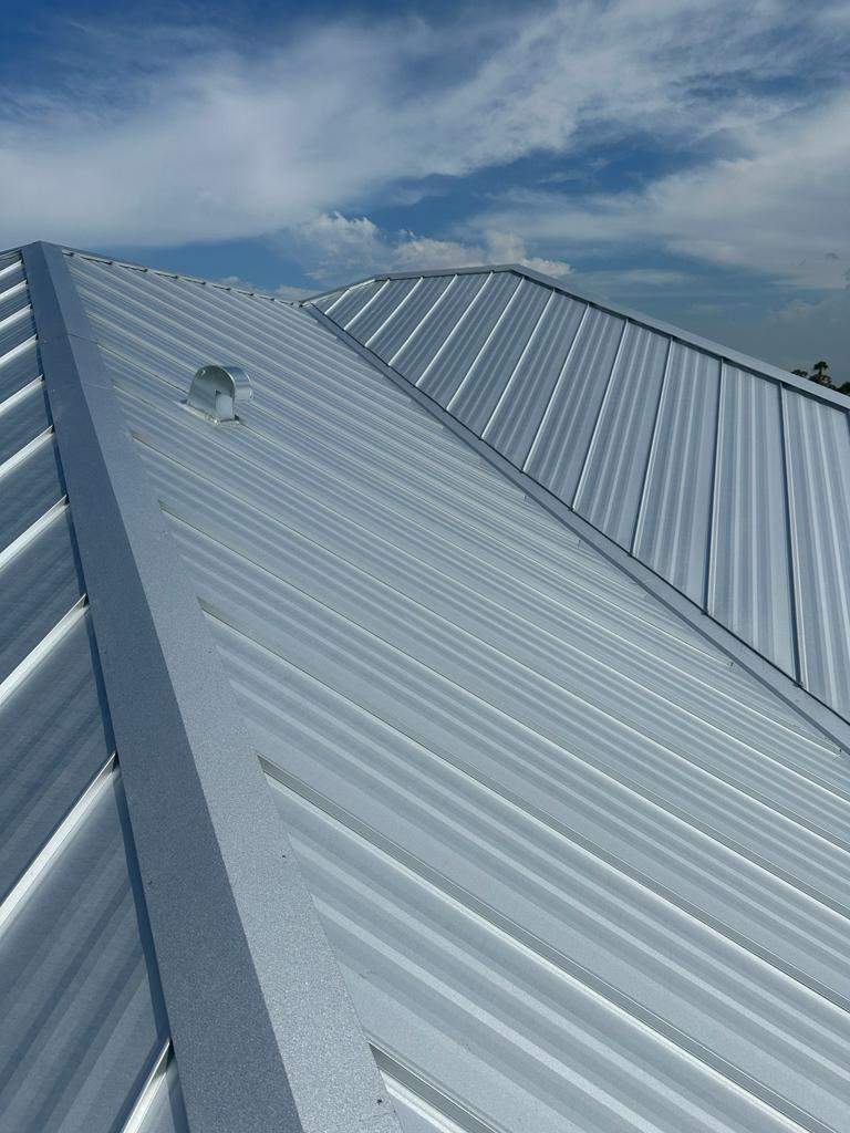 24ga 1" Nail-Strip Mill Finish by Total Roofing System The Metal Roof Experts