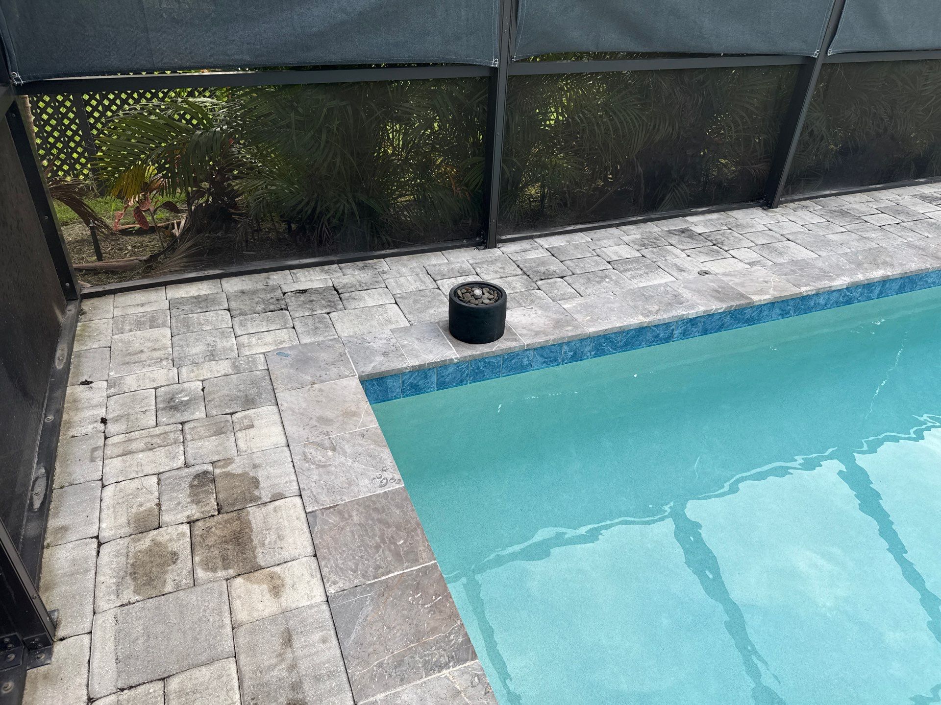 Paver Pool Deck & Screen Enclosure Cleaning – North River Ranch, Parrish, FL by Sunshine AquaWash