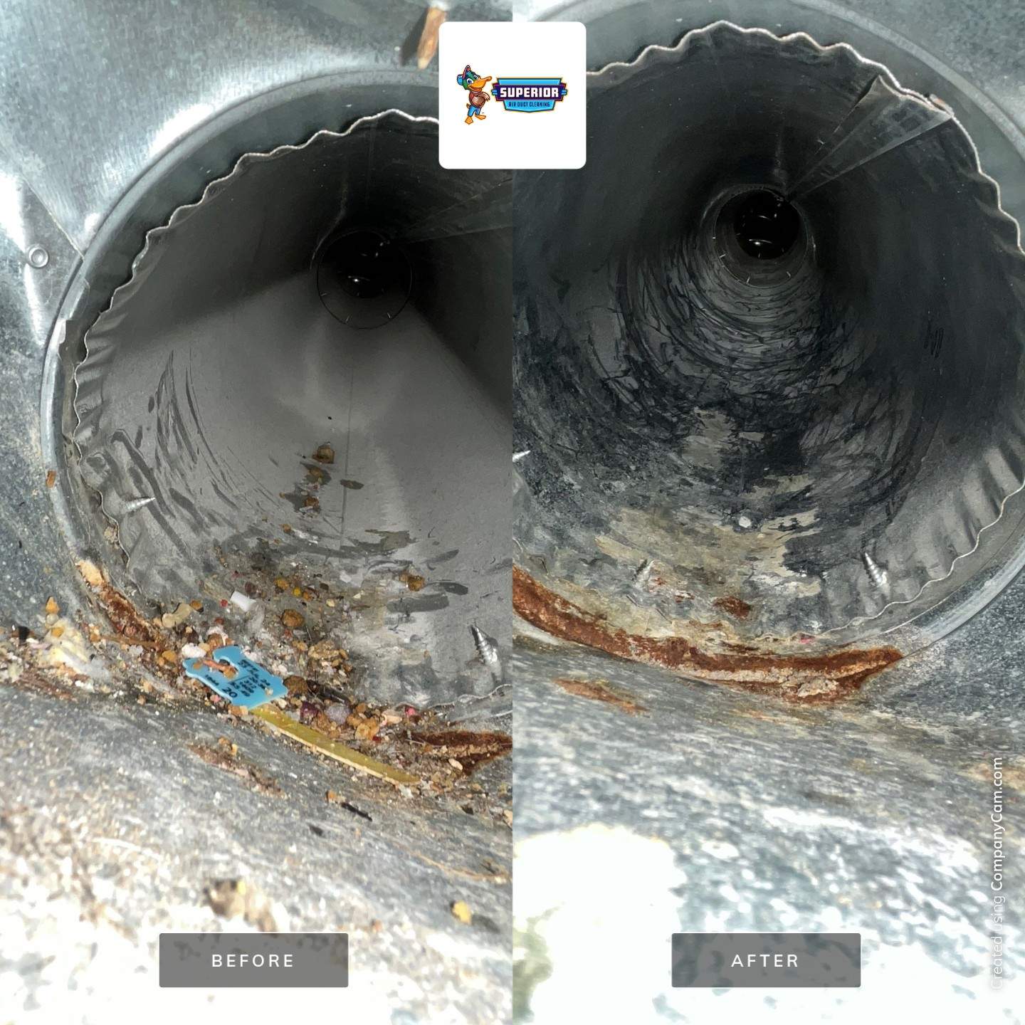Air Duct Cleaning With a Vacuum Truck in Sharon, PA by Superior Air Duct Cleaning