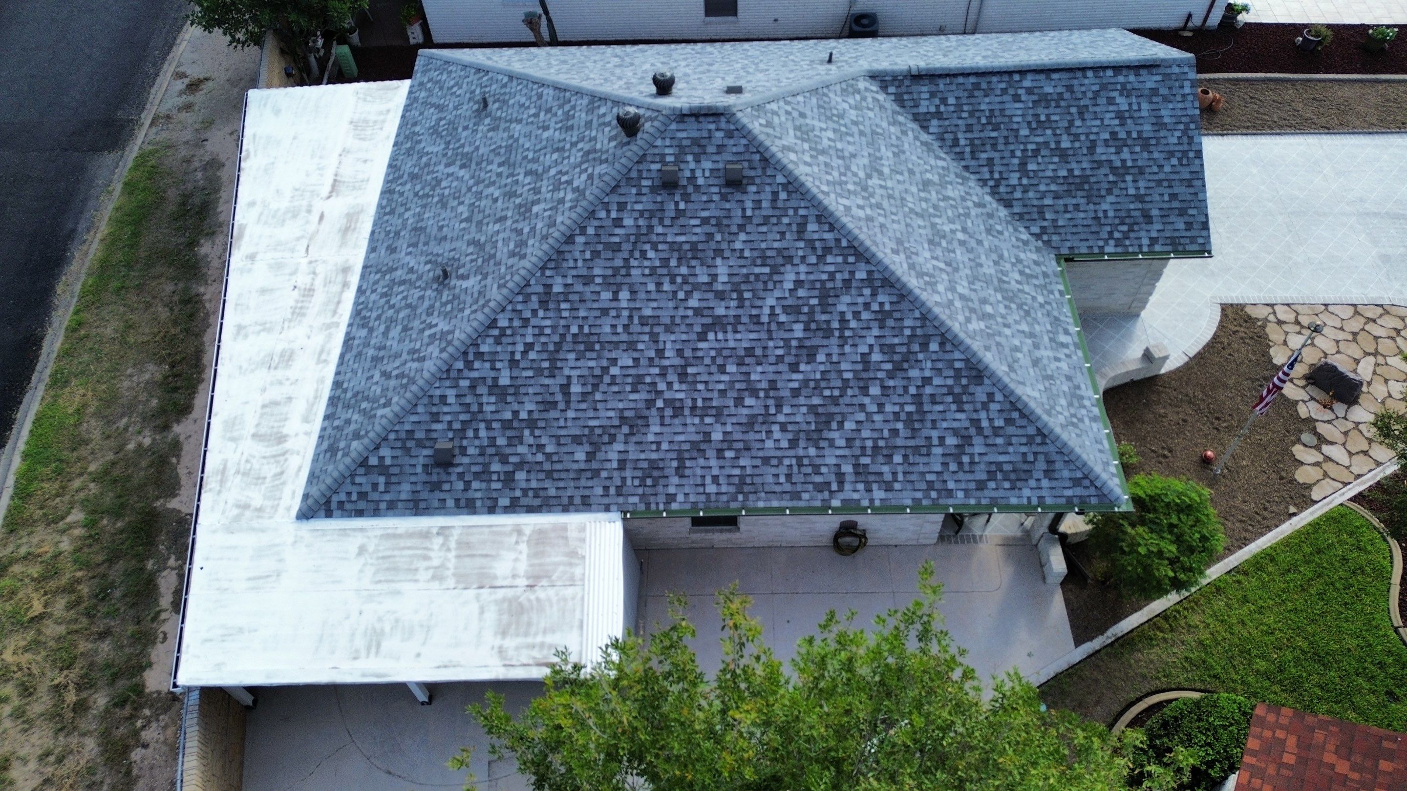 Mission Roof Project  by Bison Roofing  