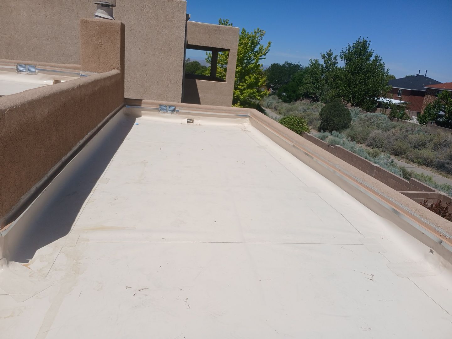 Albuquerque TPO Roof Replacement with Rigid Insulation and Skylights by Doyle Roof Masters Inc