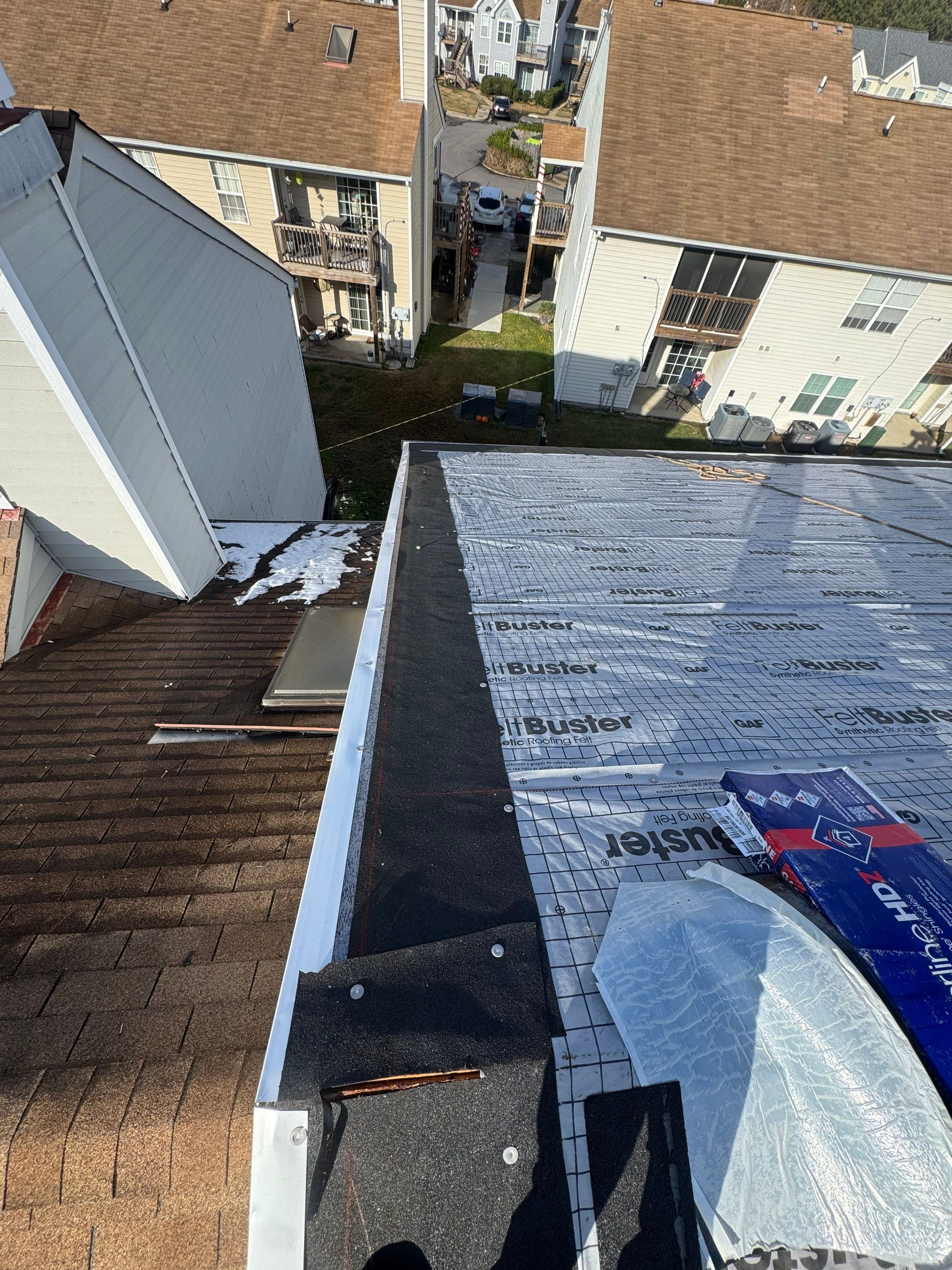 Project in Virginia Beach, VA by Jayhawk Exteriors