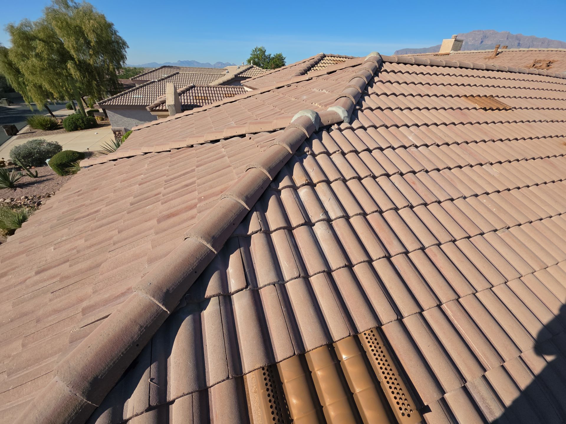 Gold Canyon Tile Reset  by Weather-Tite Roofing